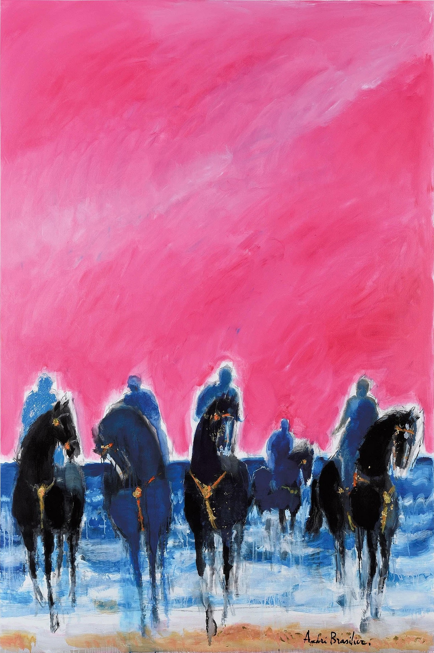 André Brasilier — Le retour du soir