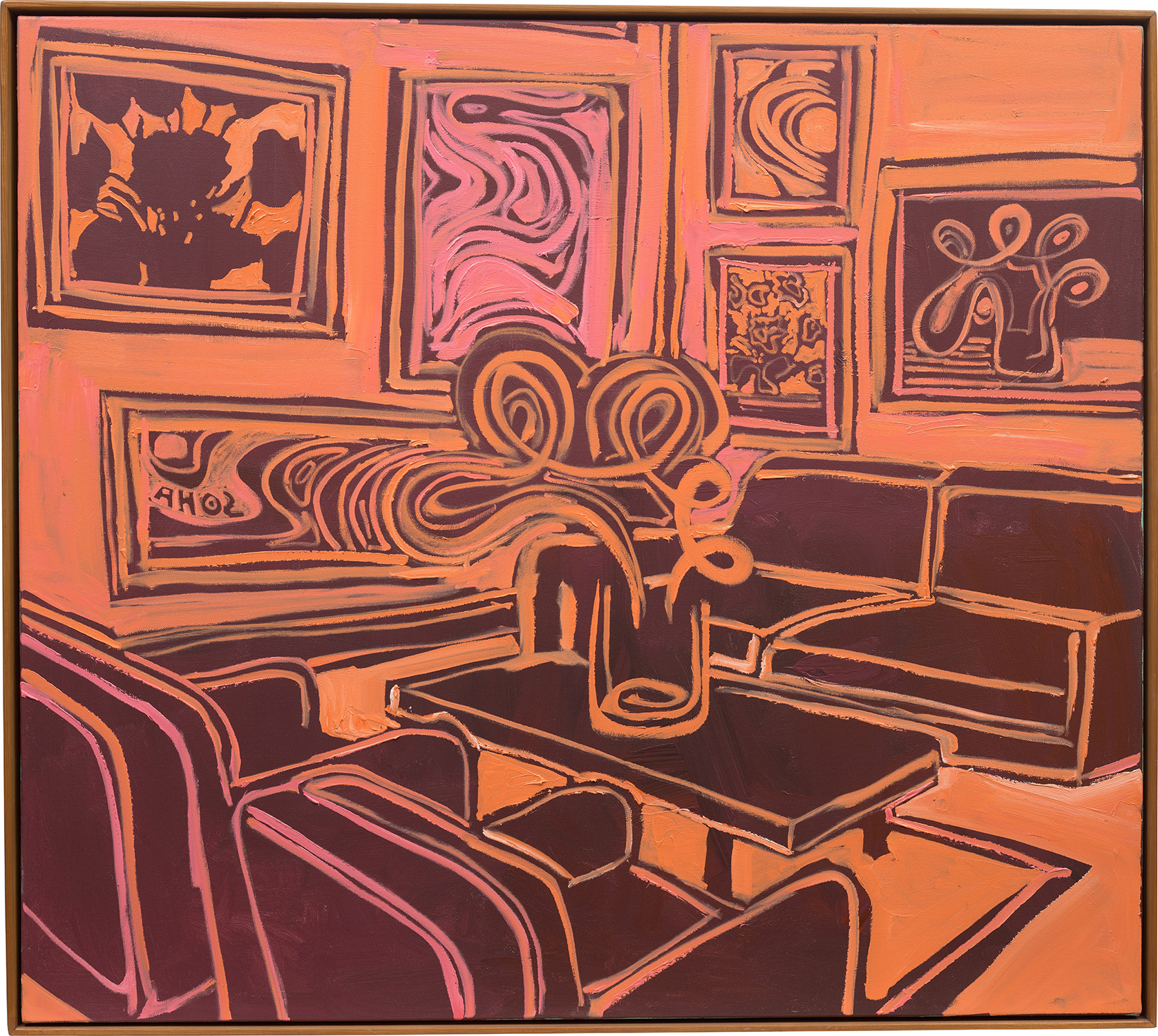 Anton Henning — Interieur No 149