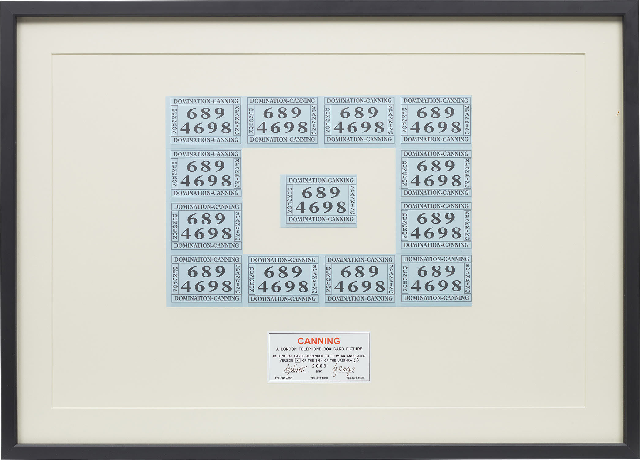 Gilbert — Canning (London Telephone Box Card Picture)