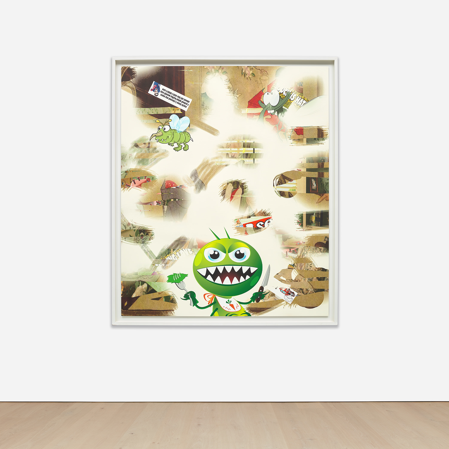 Jordan Wolfson — inkjet on canvas board