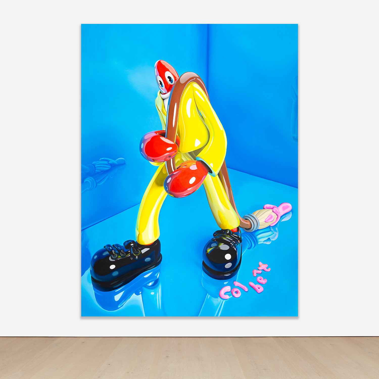 Philip Colbert — The Painter Portrait 2022 (Sky Blue)