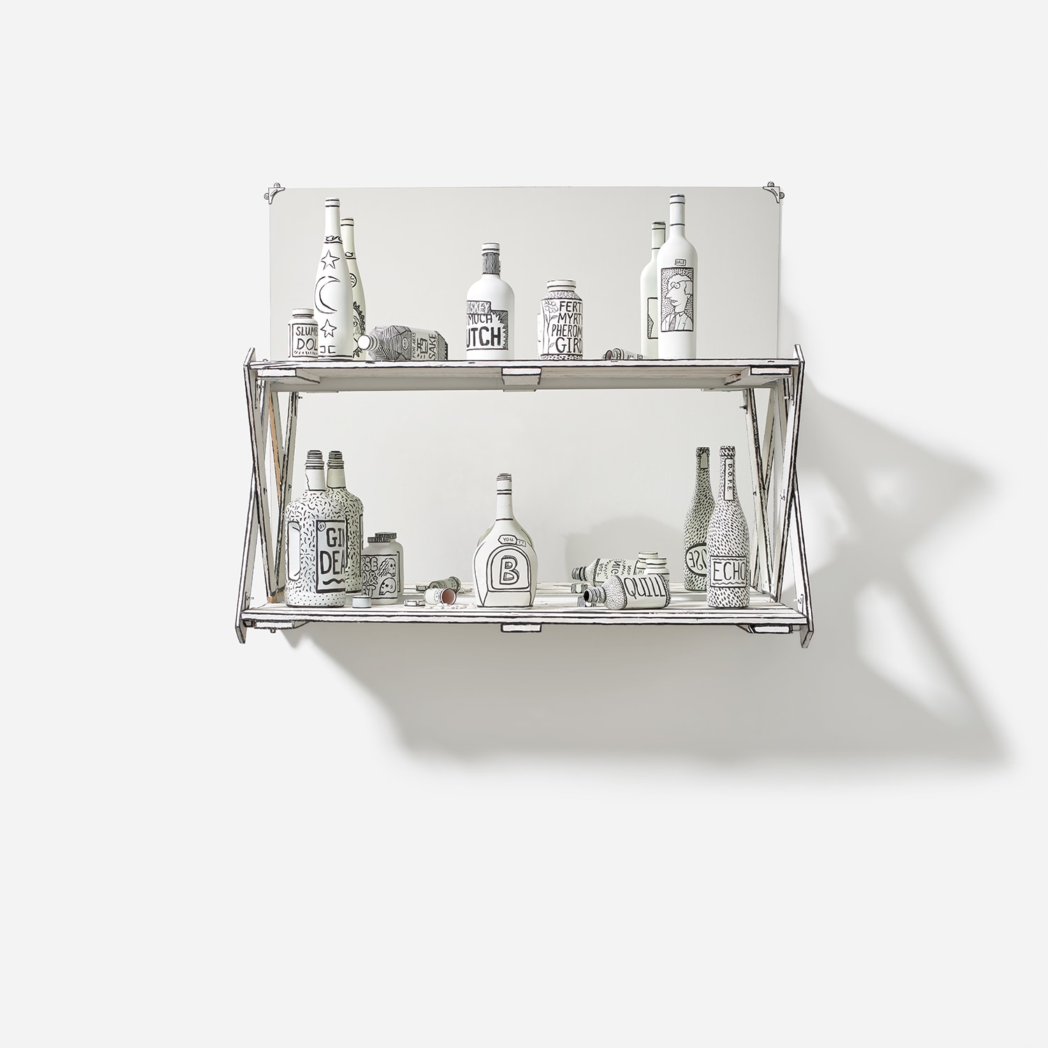 Mary Reid Kelley — Pasiphae’s Liquor Cabinet