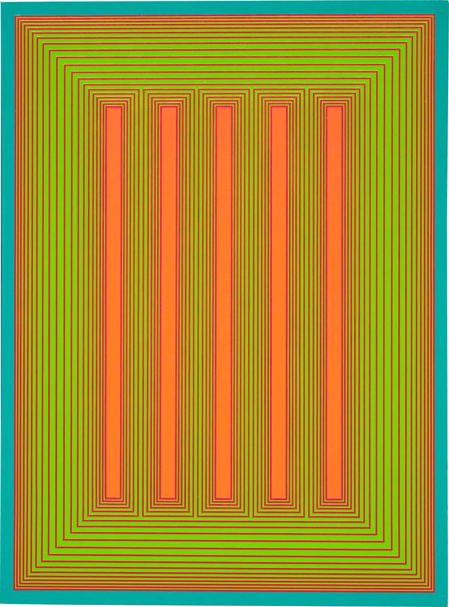 Richard Anuszkiewicz — Temple of Fire