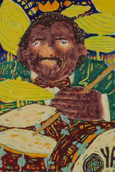 A Solo Percussionist