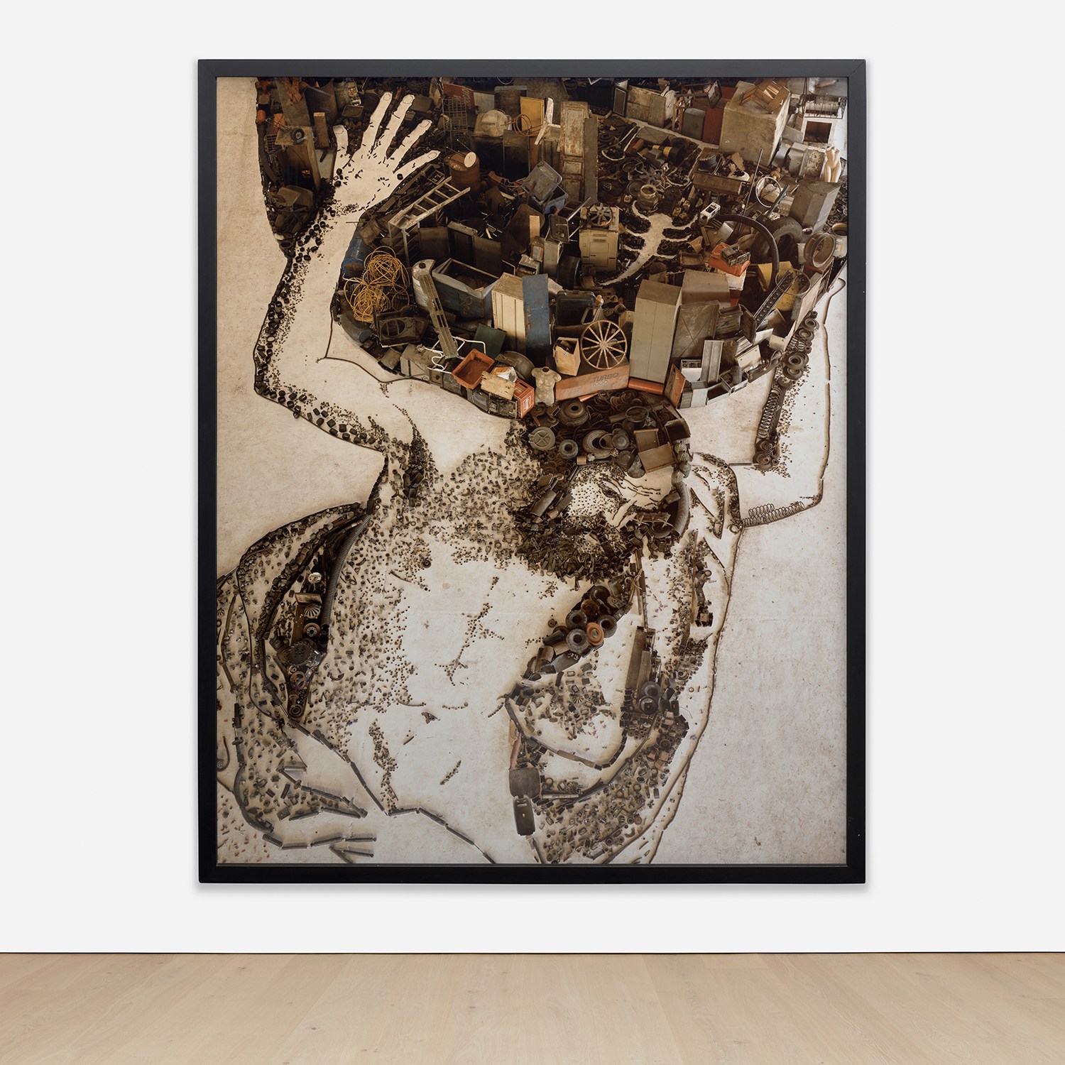 Vik Muniz — Atlas, after Giovanni Francesco Barbieri (Il Guercino)