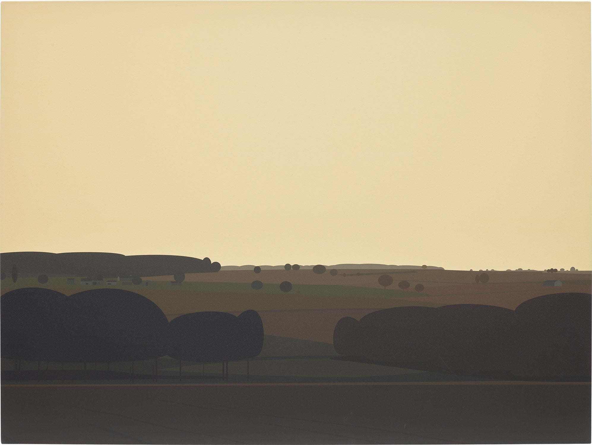 Julian Opie — View from my bedroom window. 5. 2007