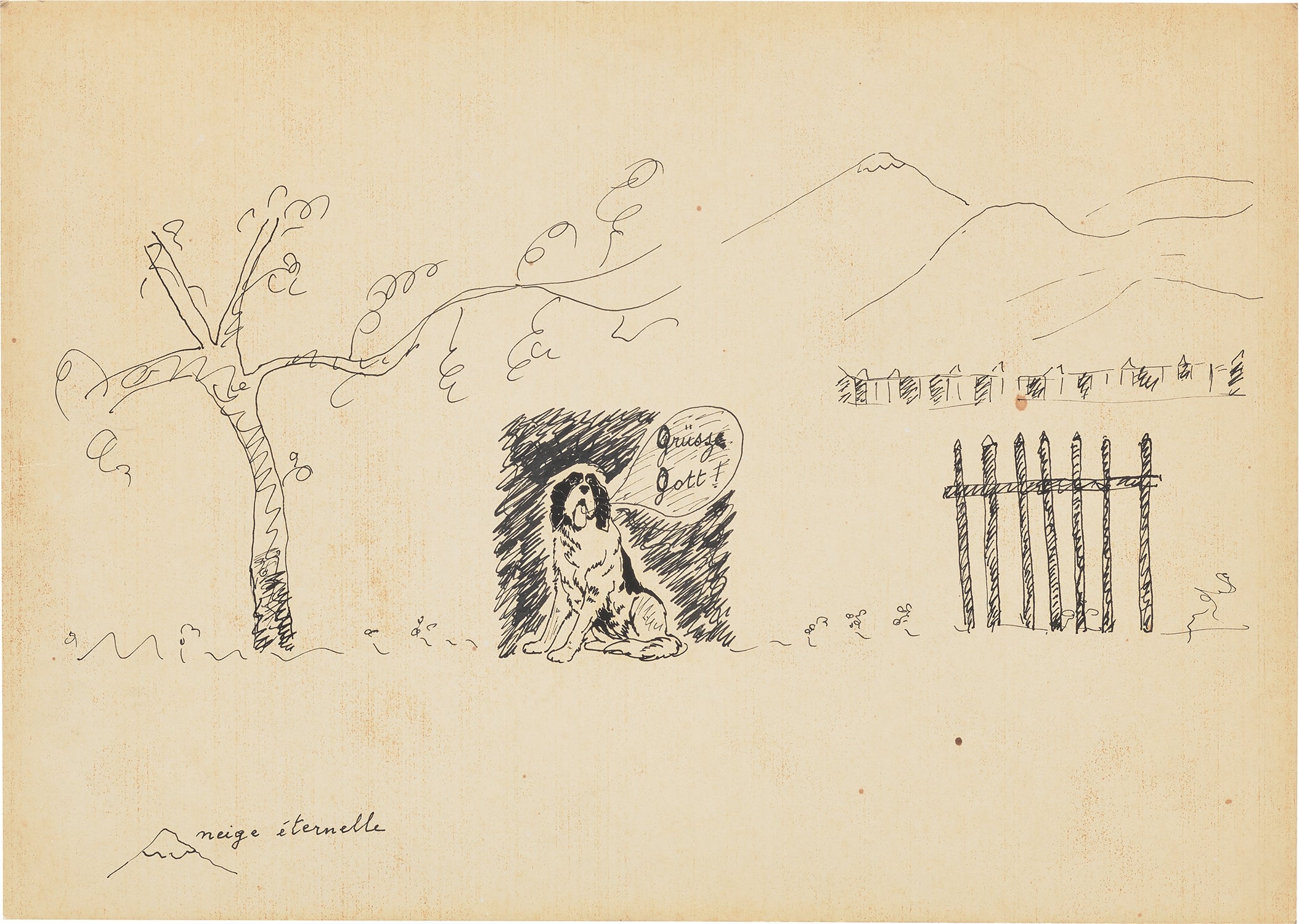 Marcel Broodthaers — Grüsse Gott! – neige internelle