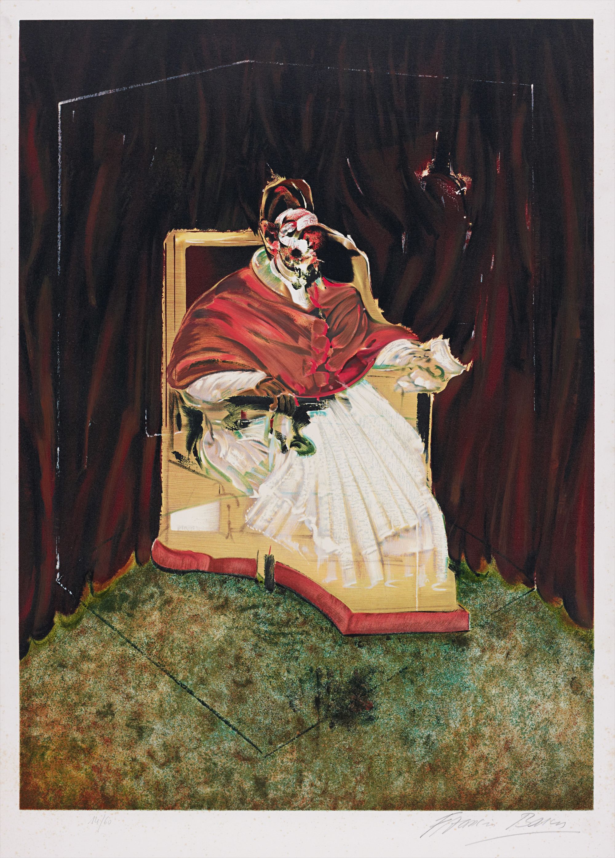 Francis Bacon — Study for a Portrait of Pope Innocent