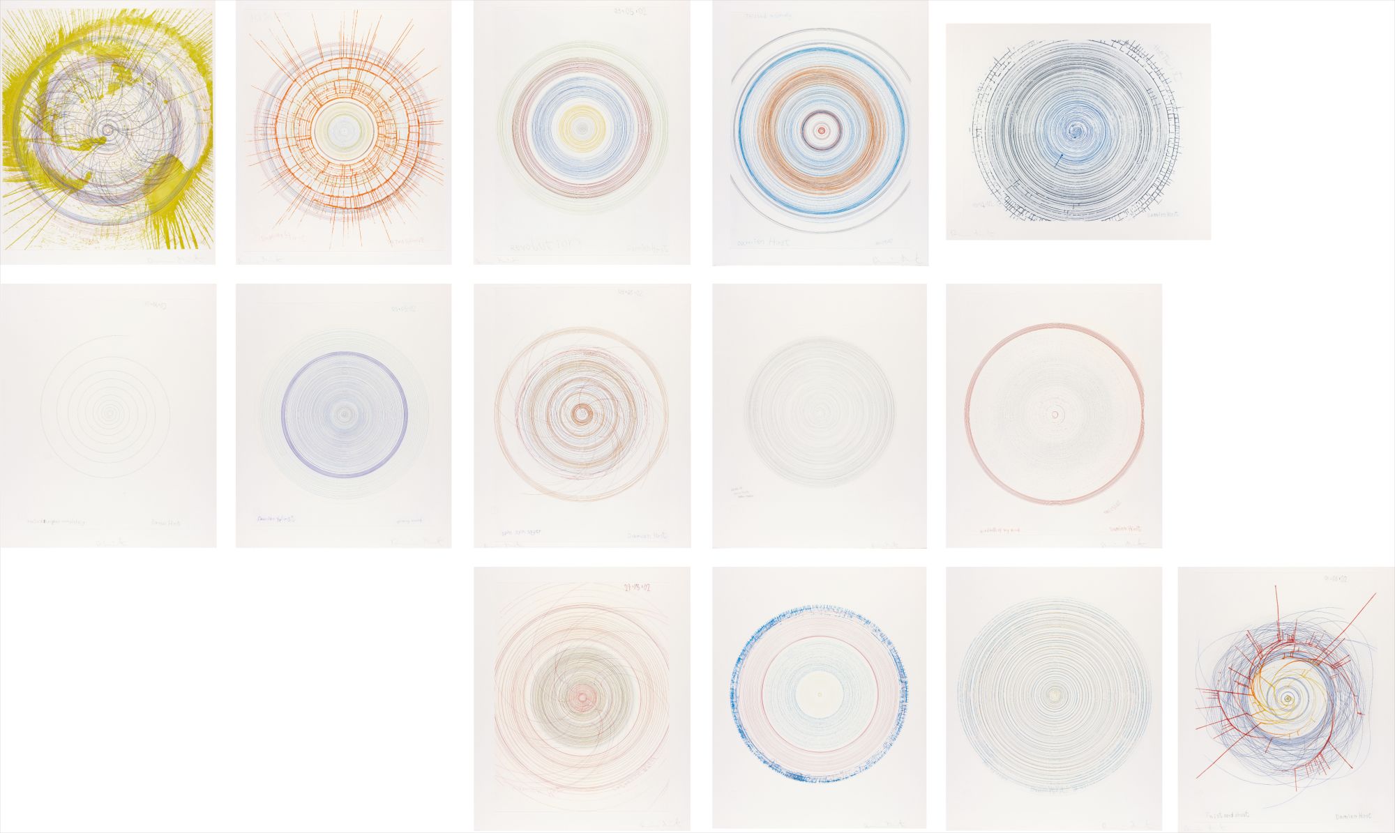 Damien Hirst — In A Spin, The Action of the World on Things Volume II