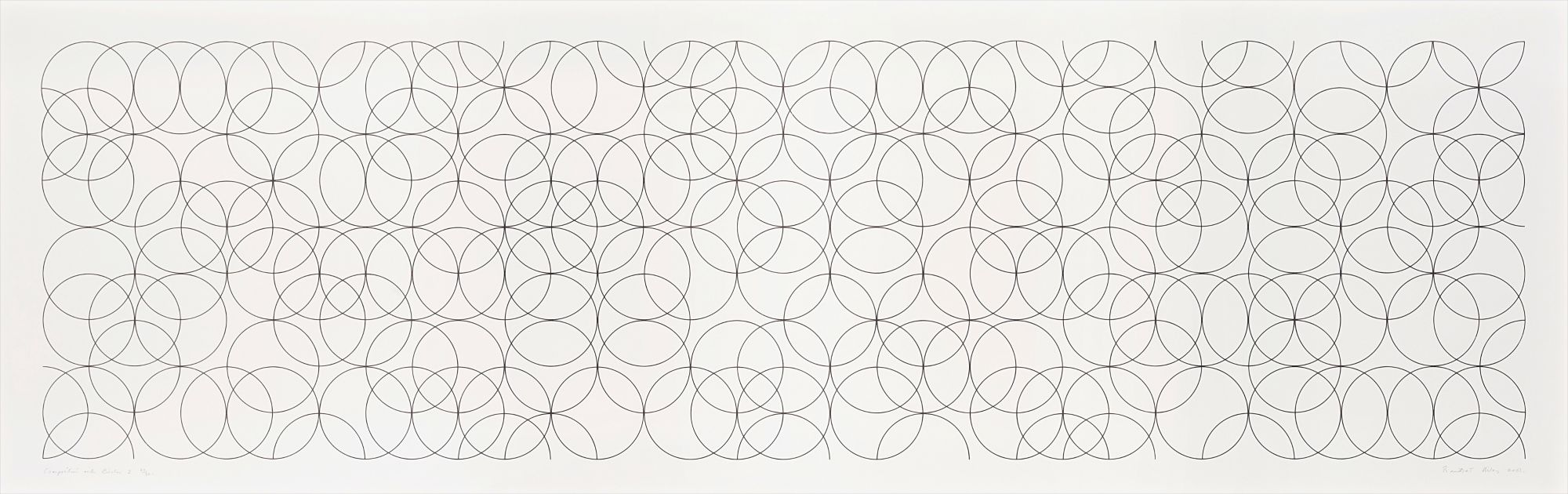 Bridget Riley — Composition with Circles 2
