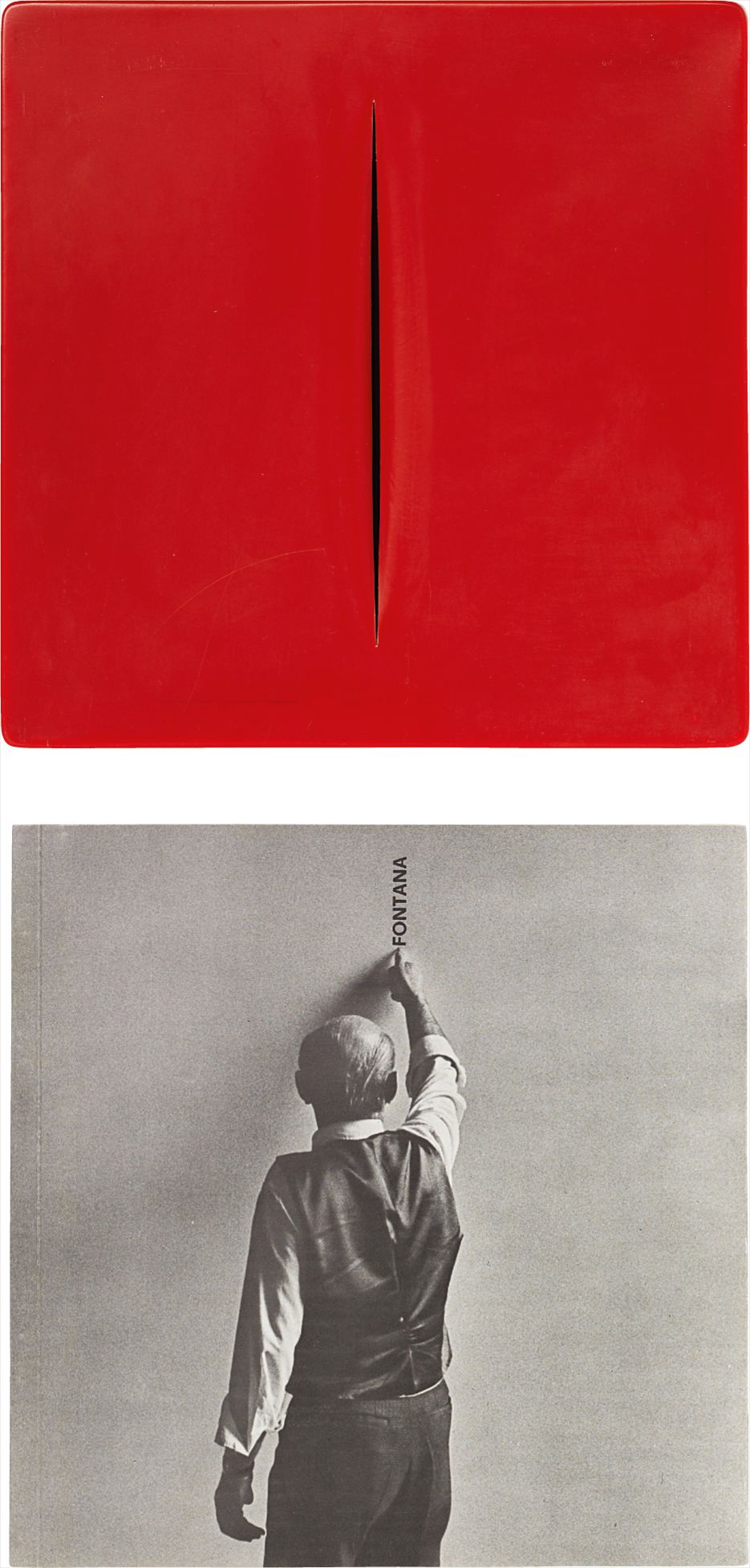 Concetto Spaziale Rosso