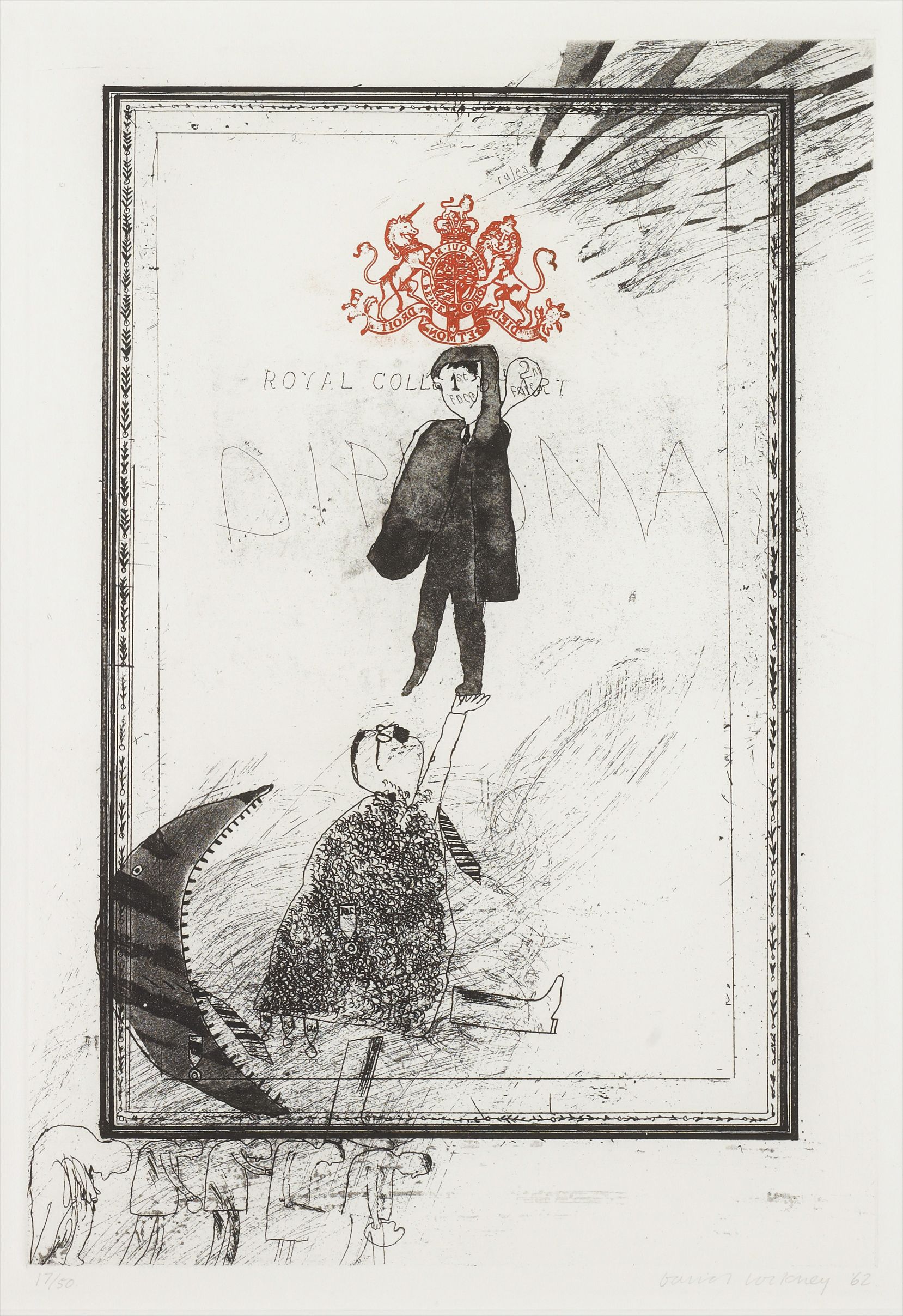 David Hockney — Royal College of Art - Diploma