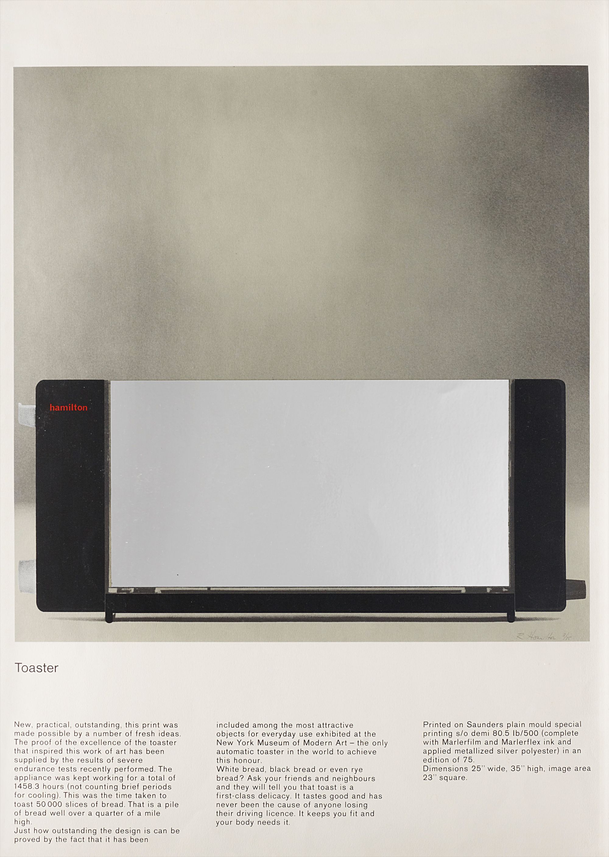Richard Hamilton — Toaster