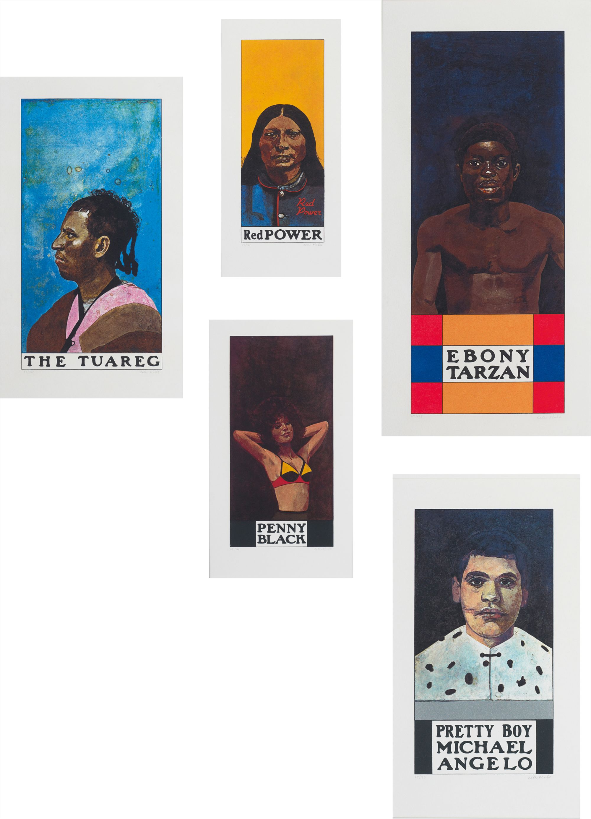 Peter Blake — The Wrestlers