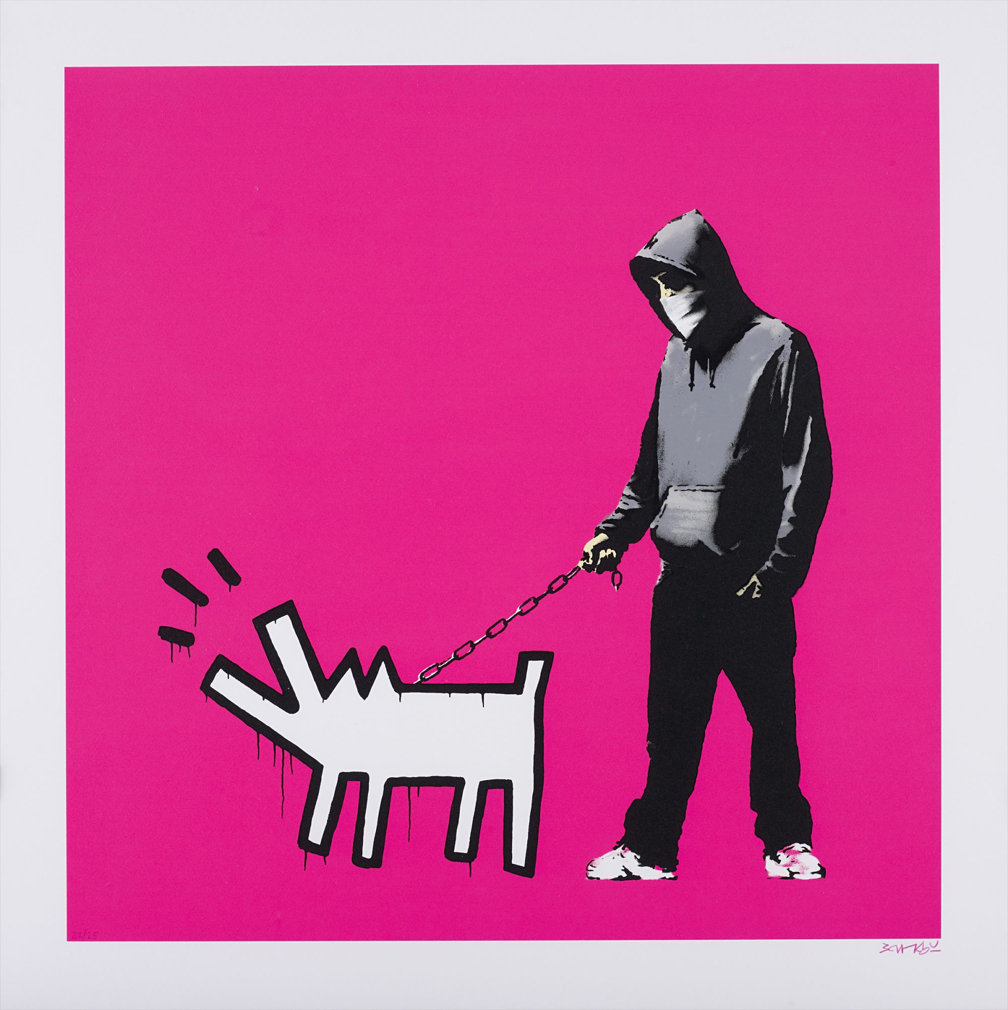 Banksy — Choose Your Weapon (Magenta)