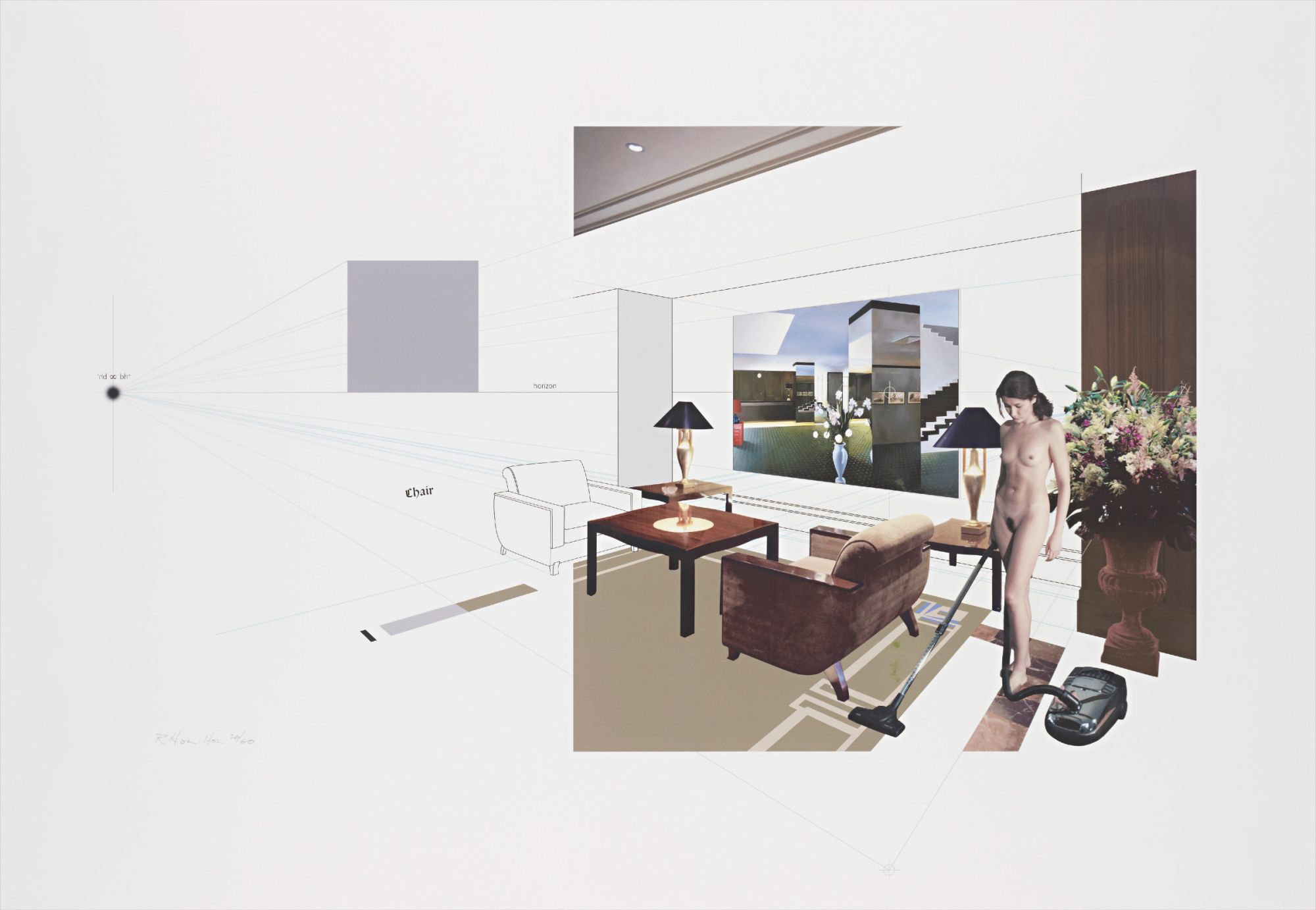 Richard Hamilton — Chiara And Chair