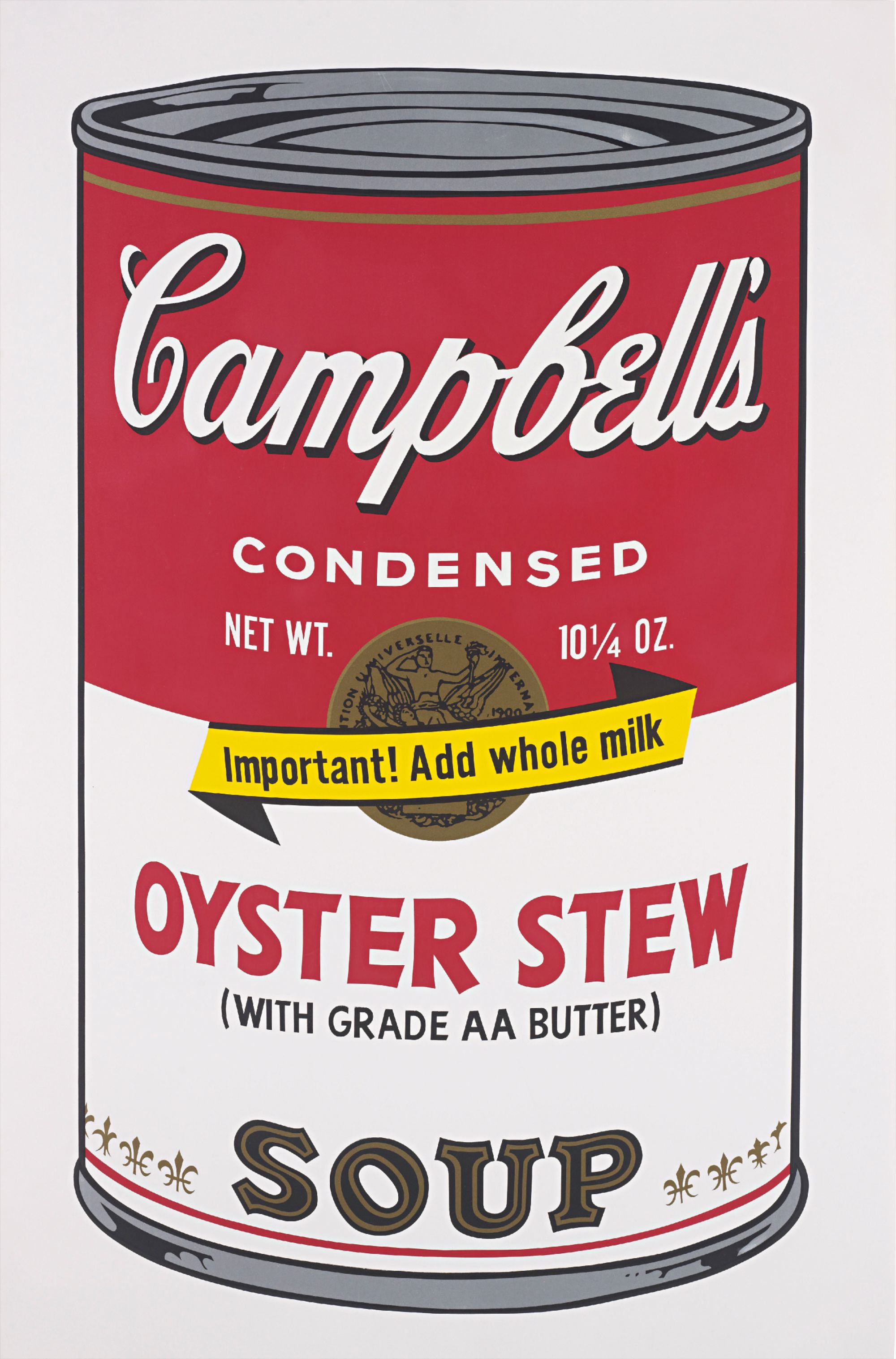 Andy Warhol — Oyster Stew, from Campbell's Soup II