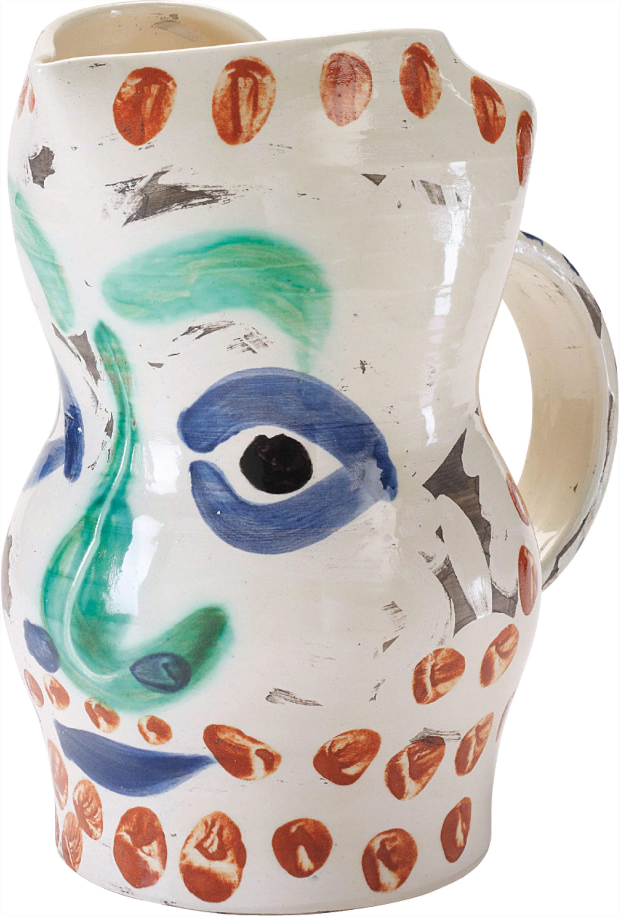 Pablo Picasso — Visage aux points (Face at Point)