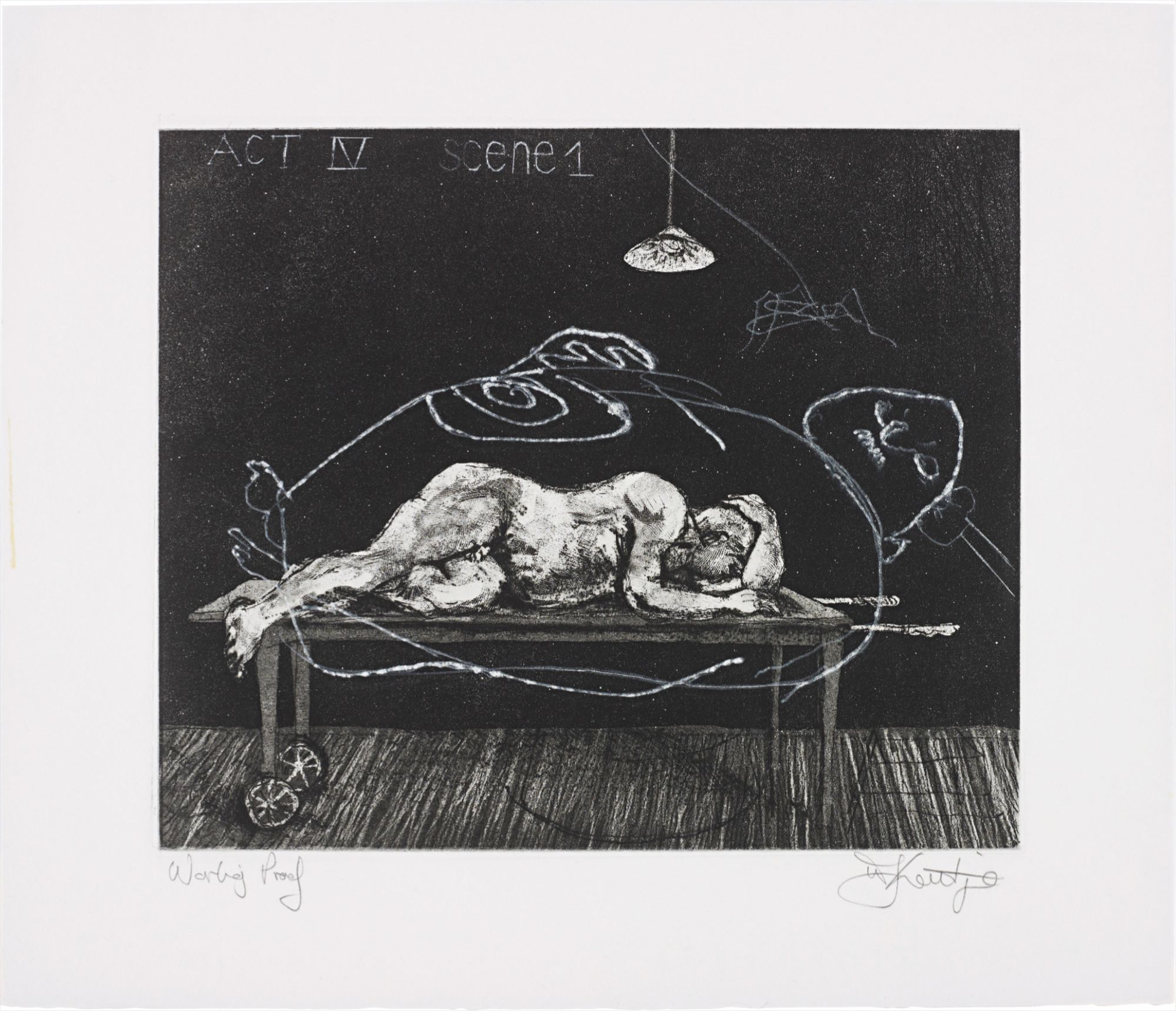 William Kentridge — Act IV Scene 1, from Ubu Tells The Truth