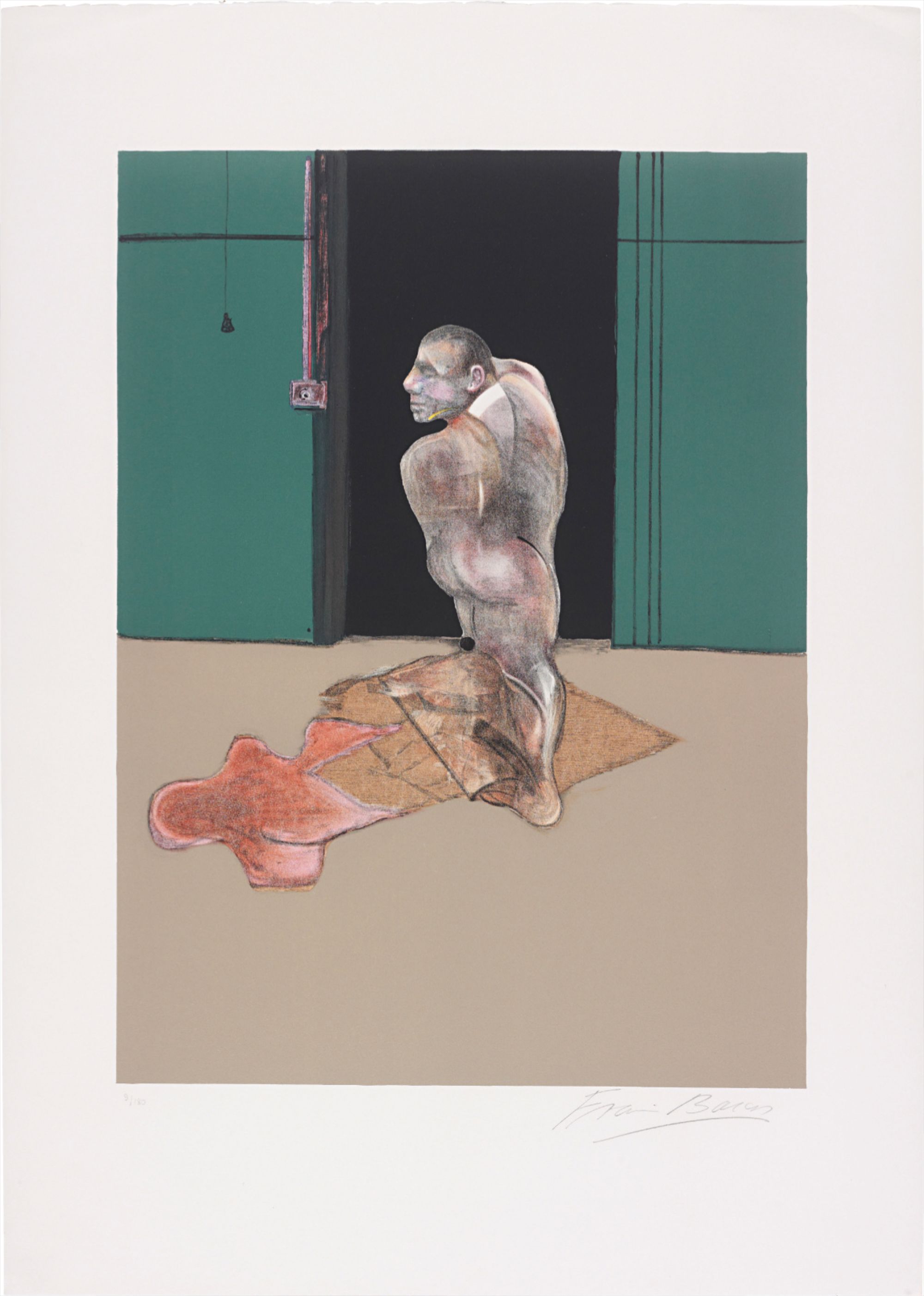 Francis Bacon — Study for a portrait of John Edwards, 1986