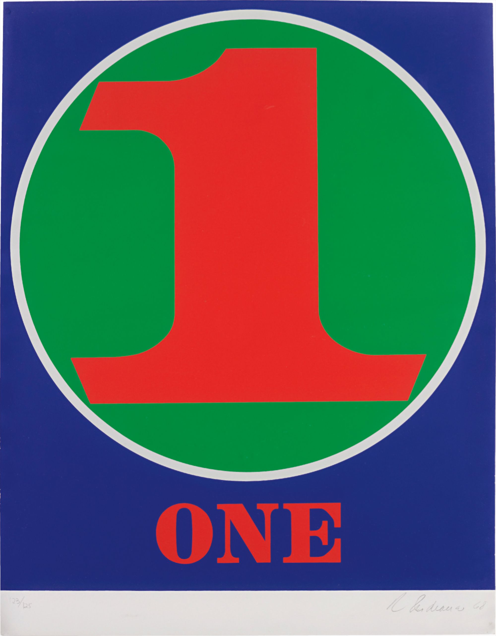 One, from Numbers portfolio