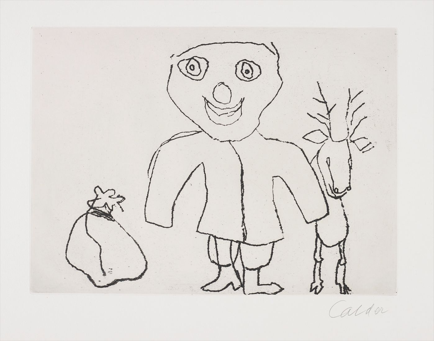 Alexander Calder — Santa Claus