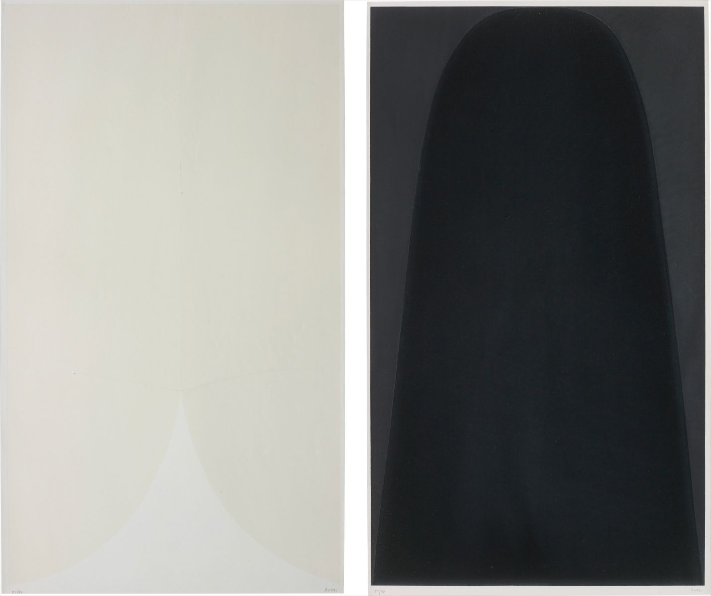 Tavola A; and Tavola C, from Bianchi e Neri II