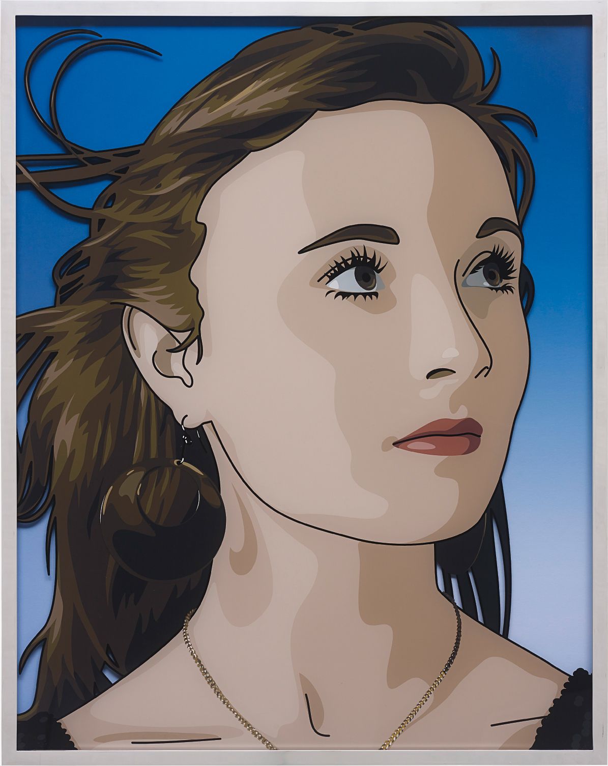 Julian Opie — Elena and Cressie Get Ready for the Party. 2