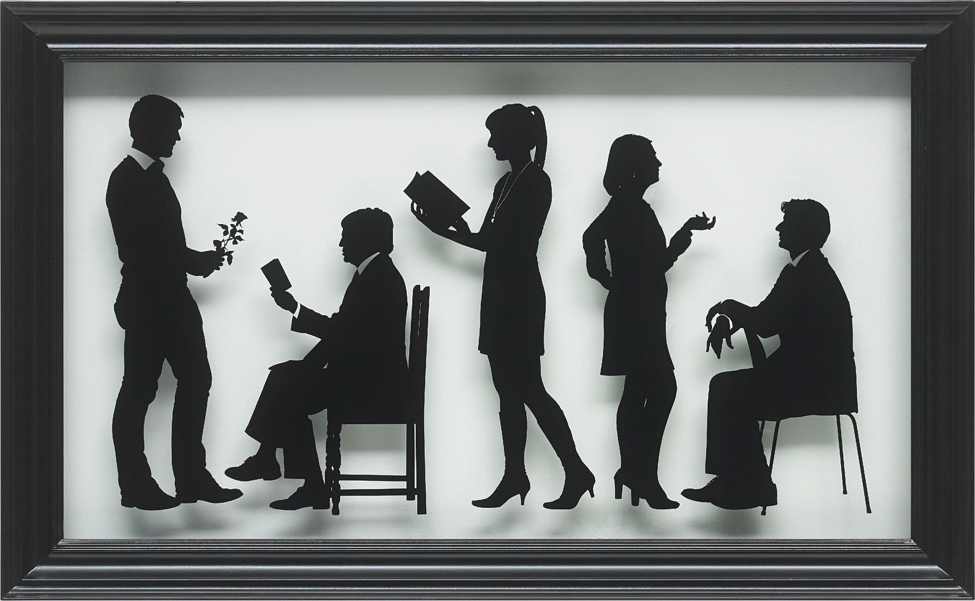 Julian Opie — The Gallery Staff I