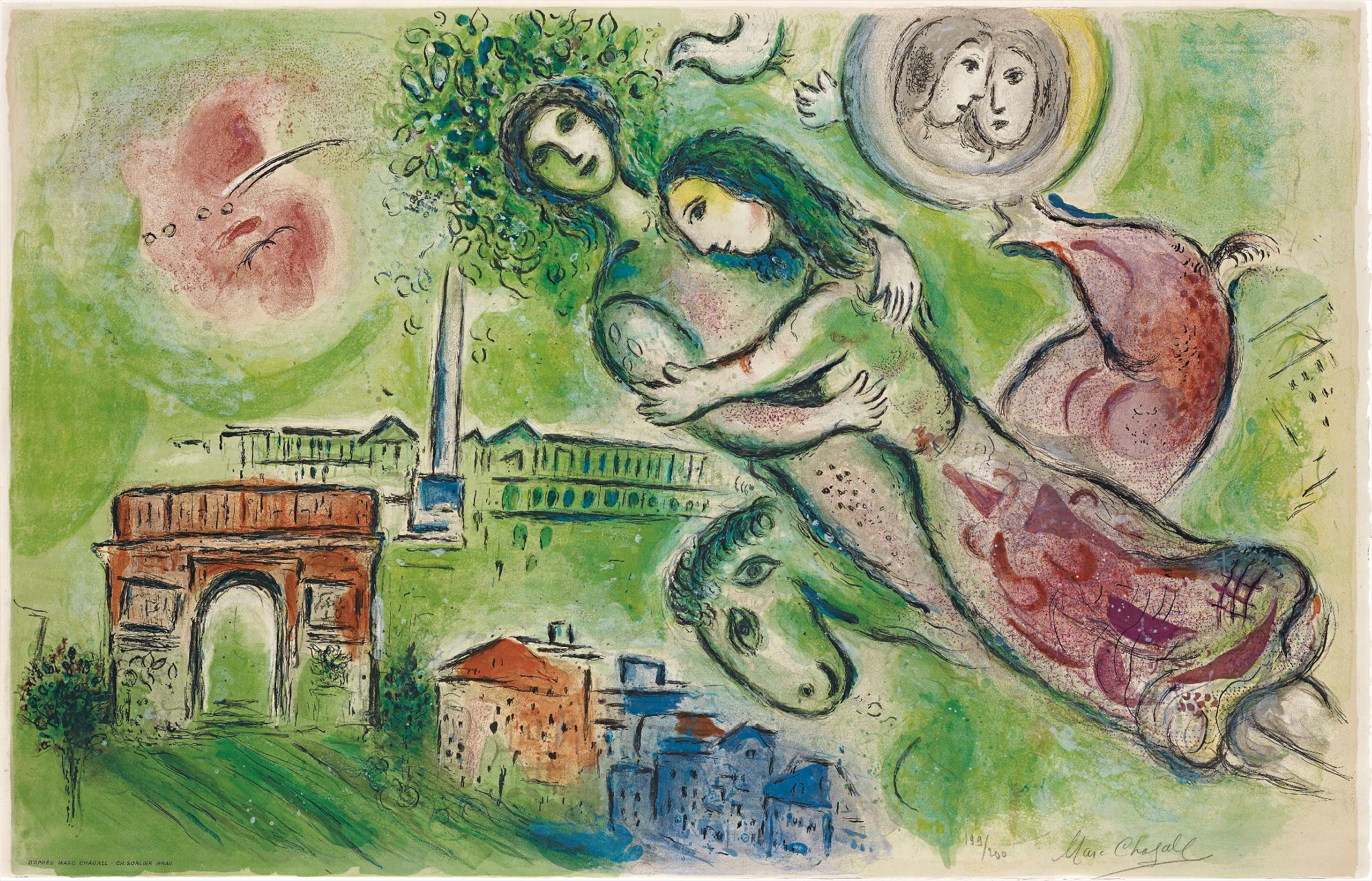 Marc Chagall — Roméo et Juliette (Romeo and Juliet) by Charles Sorlier