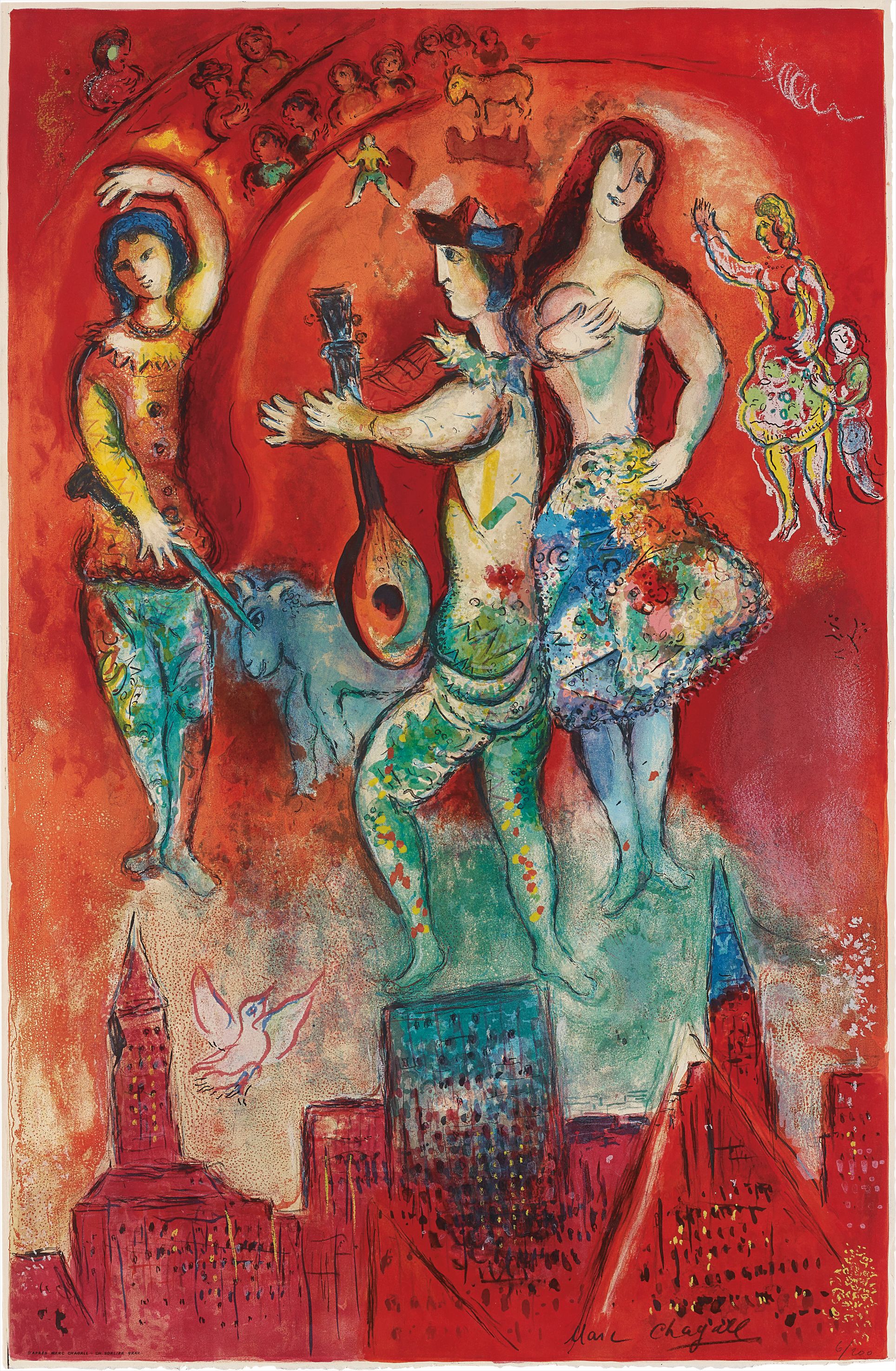Marc Chagall — Carmen by Charles Sorlier