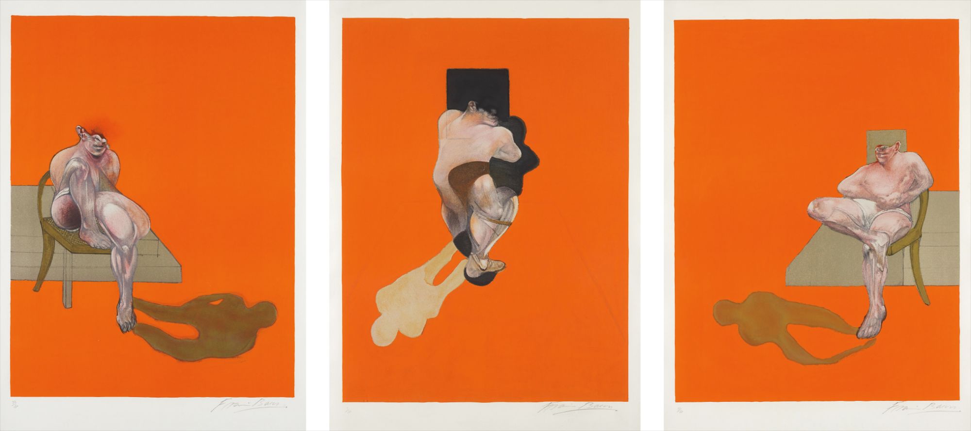 Francis Bacon — Triptych (after, Triptych 1983)