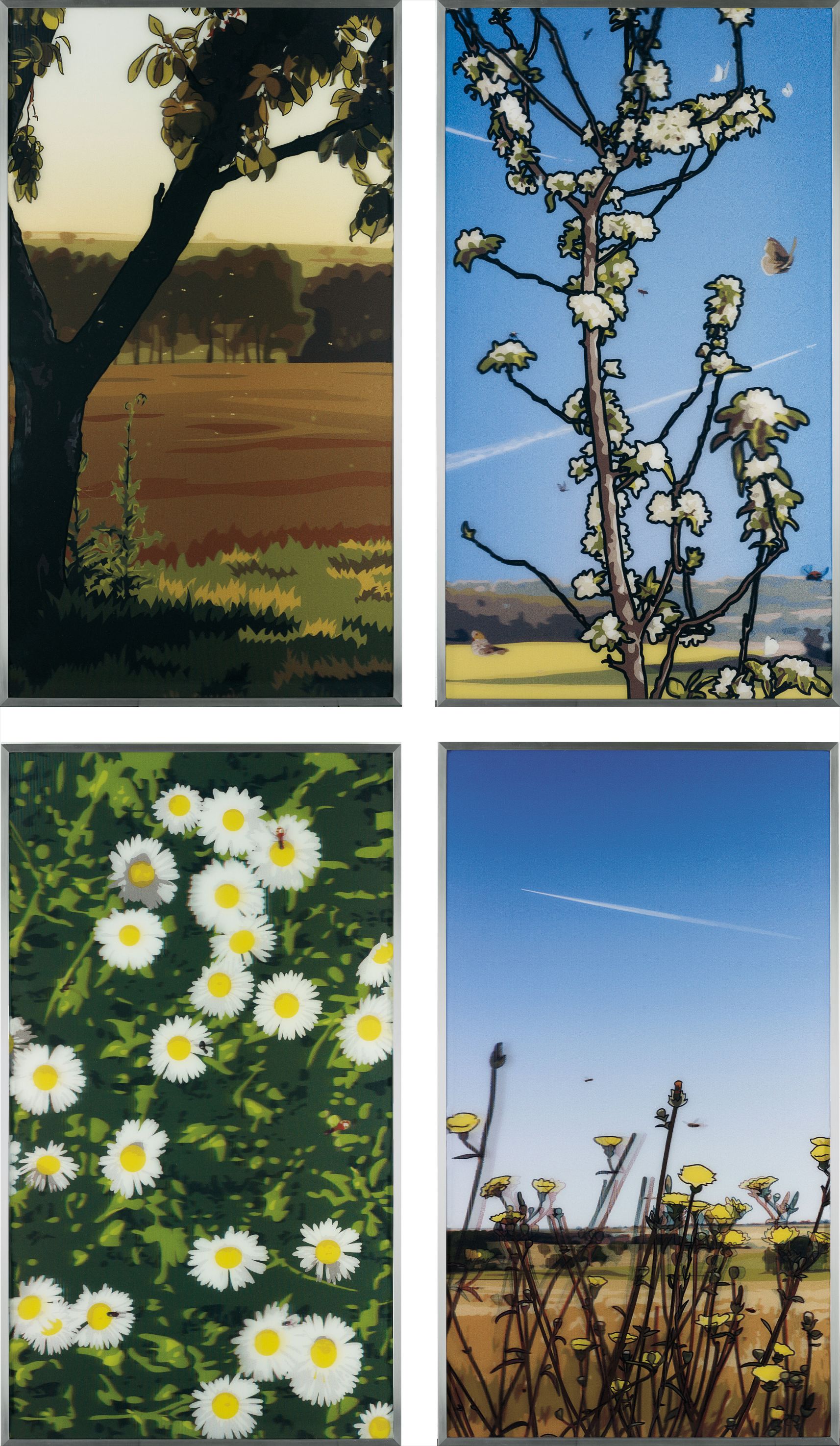 Julian Opie — French Landscapes