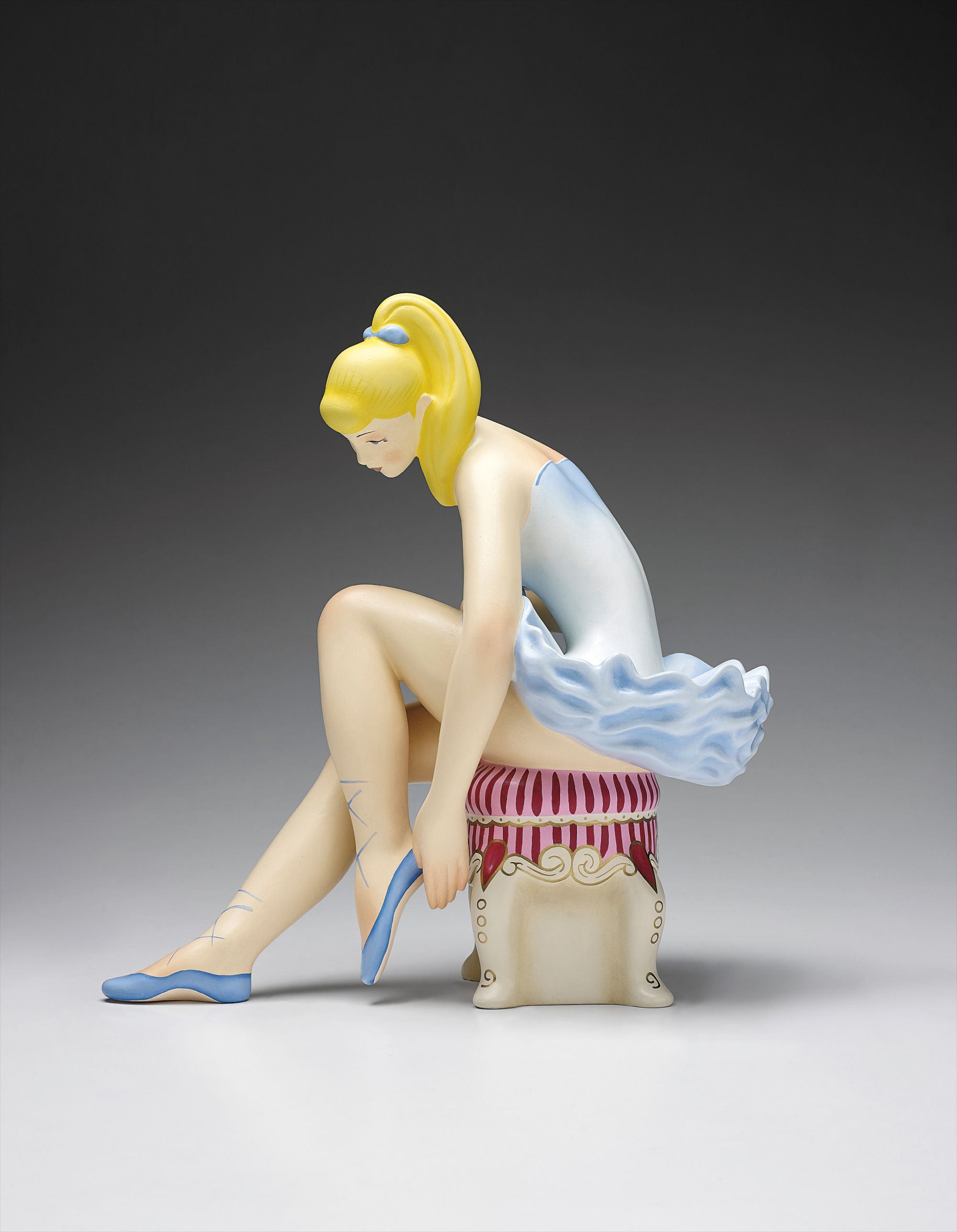 Seated Ballerina (Wood)
