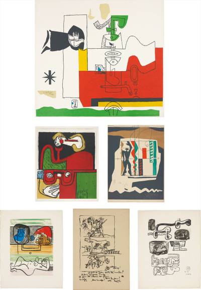 Totem; Portrait; Modular; Unité: two plates; and Don Quijote