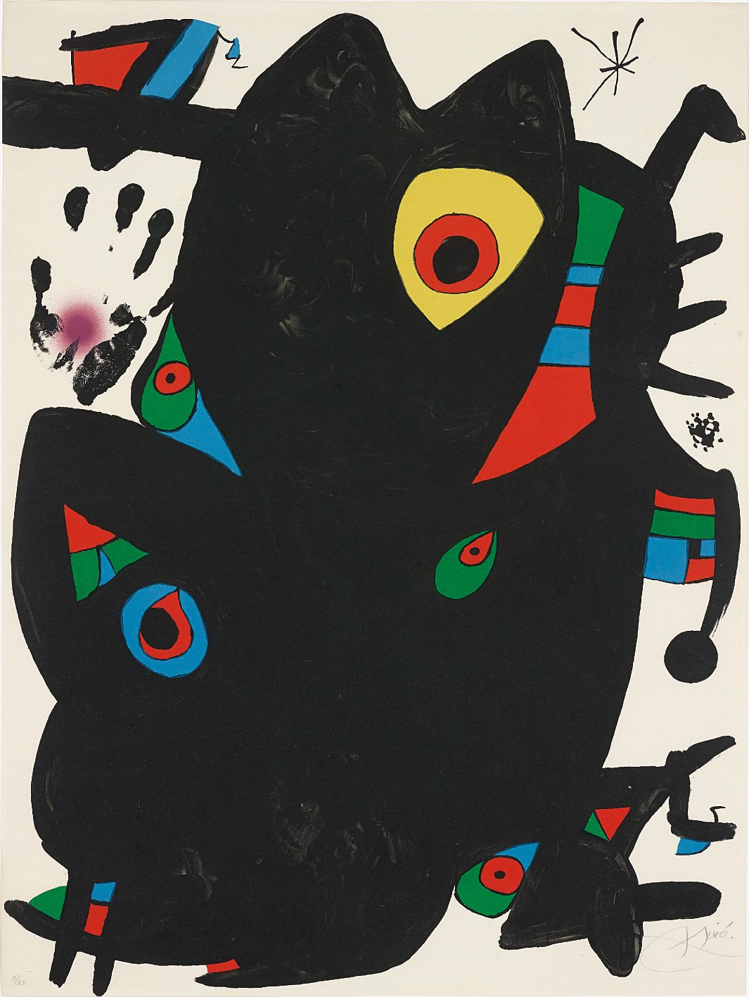 Joan Miró — Montroig II