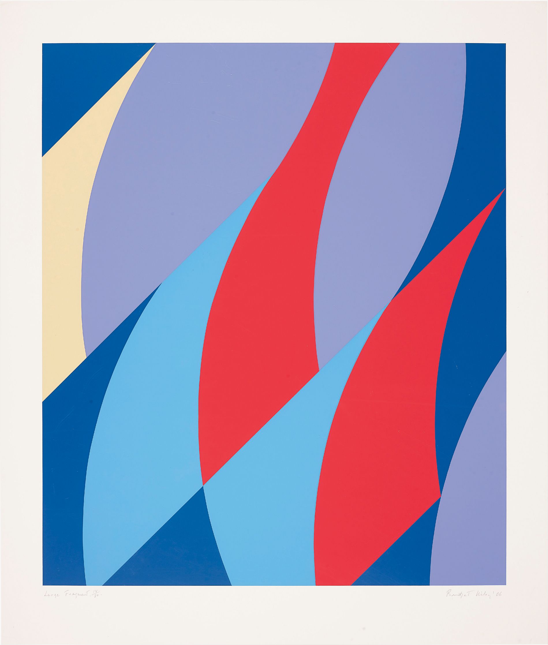 Bridget Riley — Large Fragment