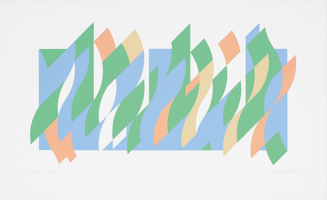 Bridget Riley — Wall Painting I