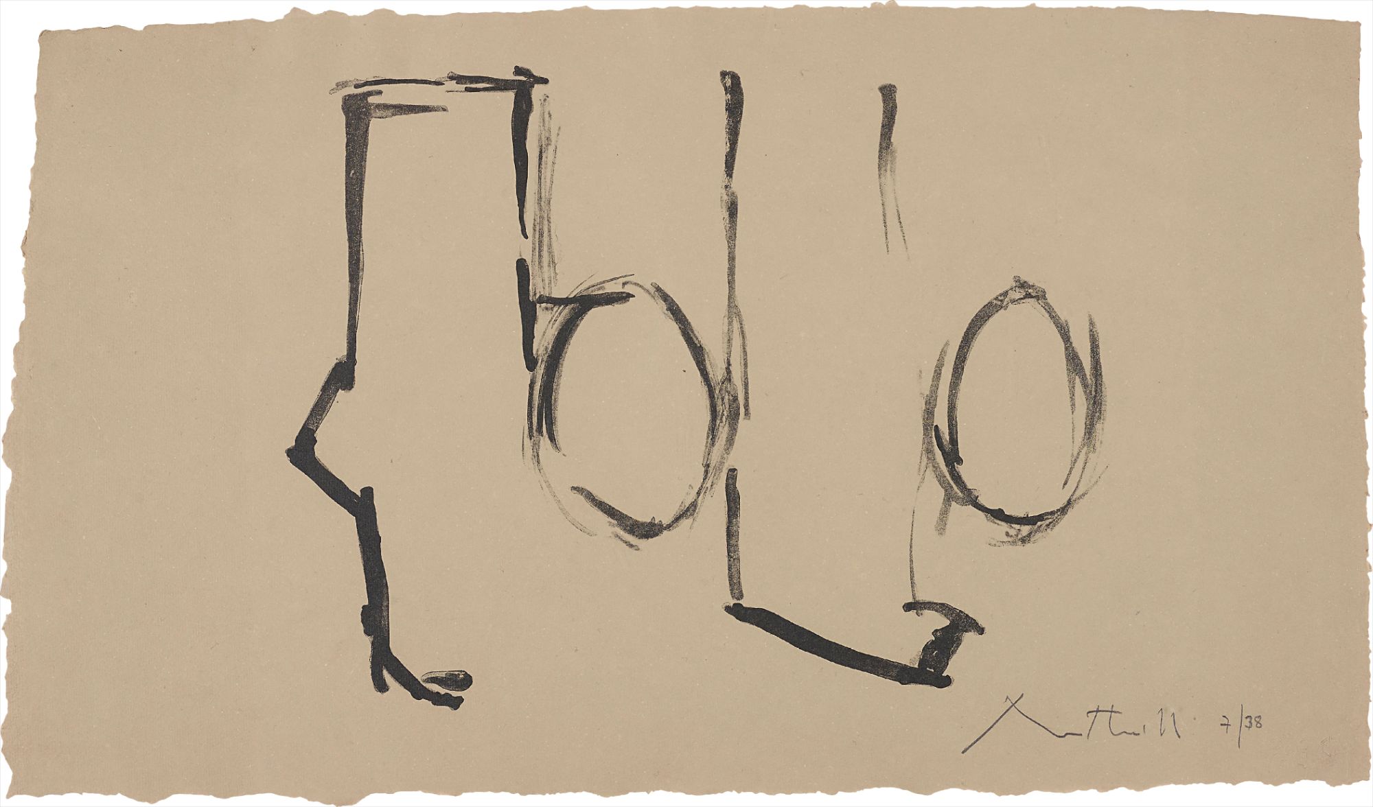 Robert Motherwell — Spanish Elegy I