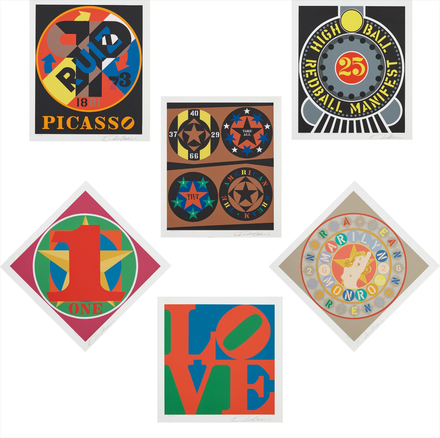 Robert Indiana — The American Dream