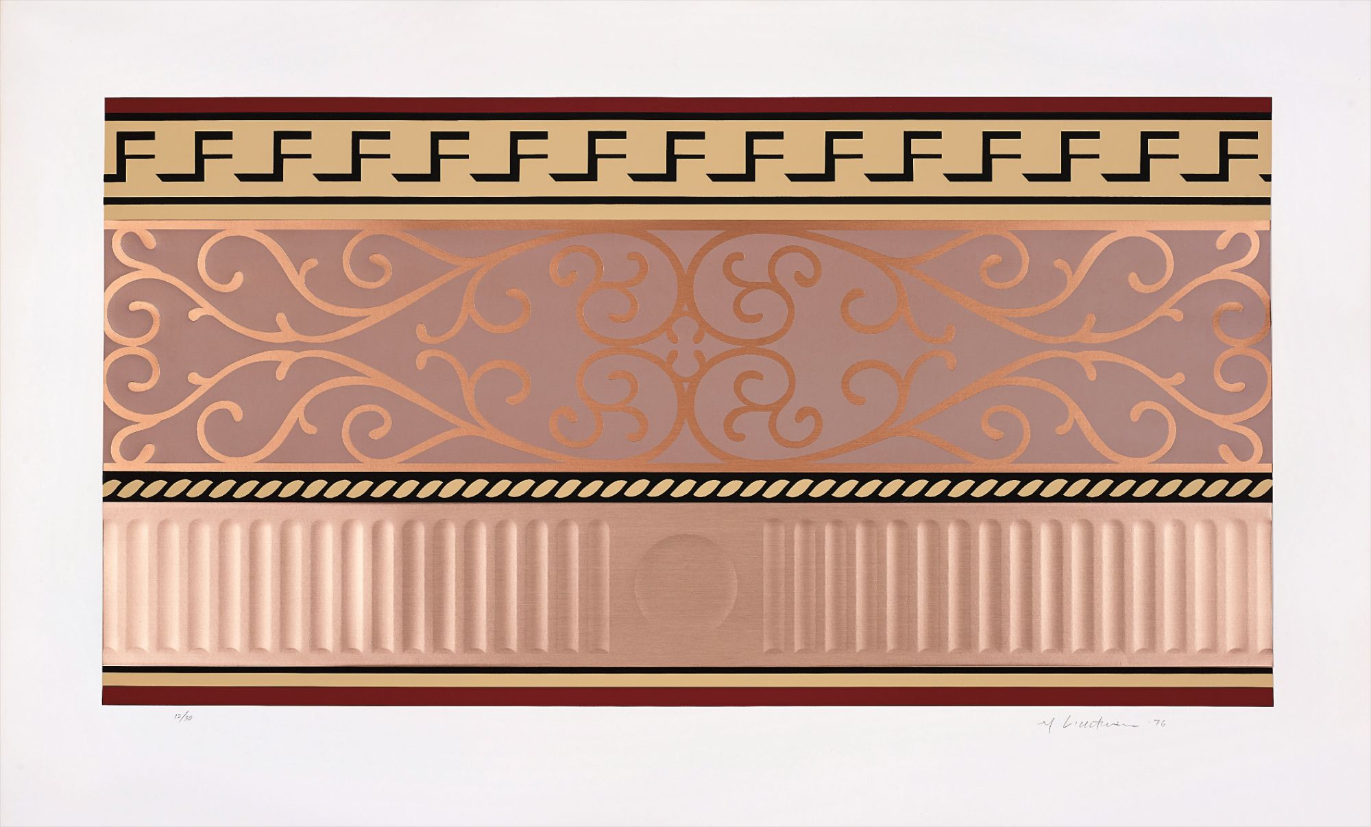 Roy Lichtenstein — Entablature II