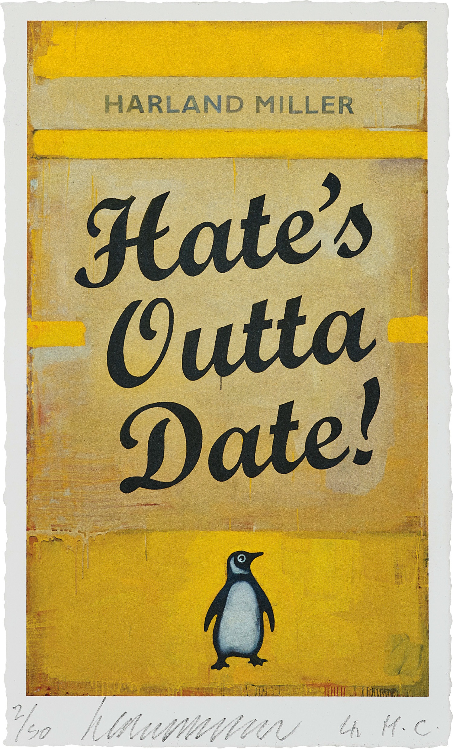 Harland Miller — Hate’s Outta Date