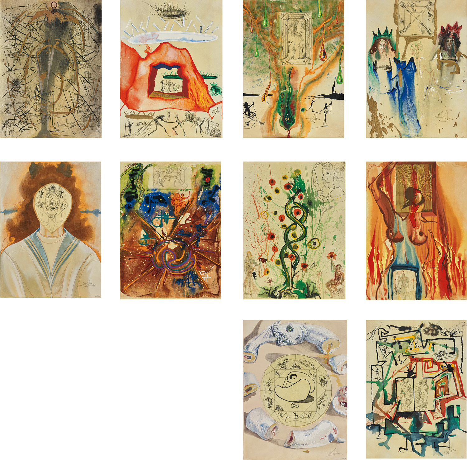 Salvador Dalí — Alchimie des philosophes (Alchemy of the Philosophers)