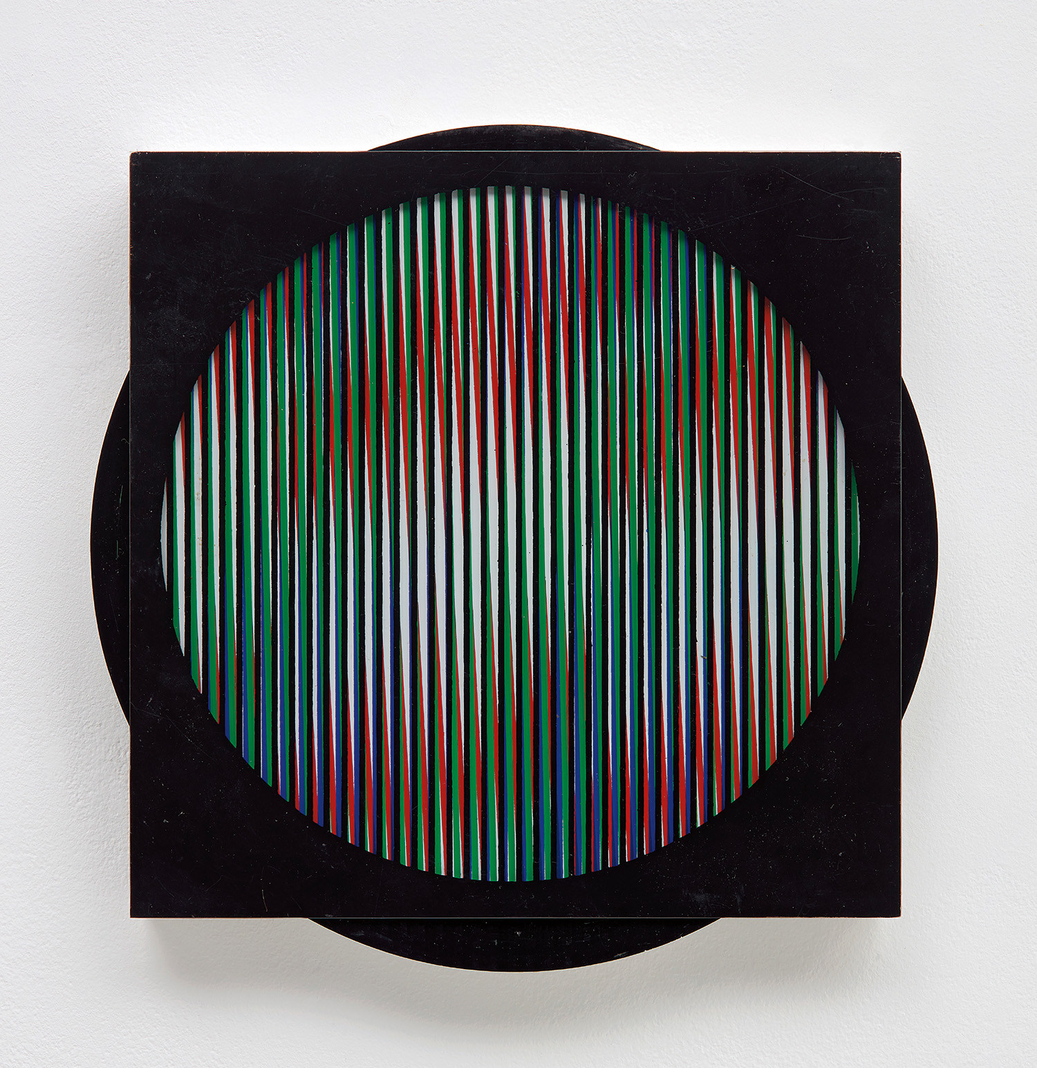 Carlos Cruz-Diez — Chromointerférence manipulable