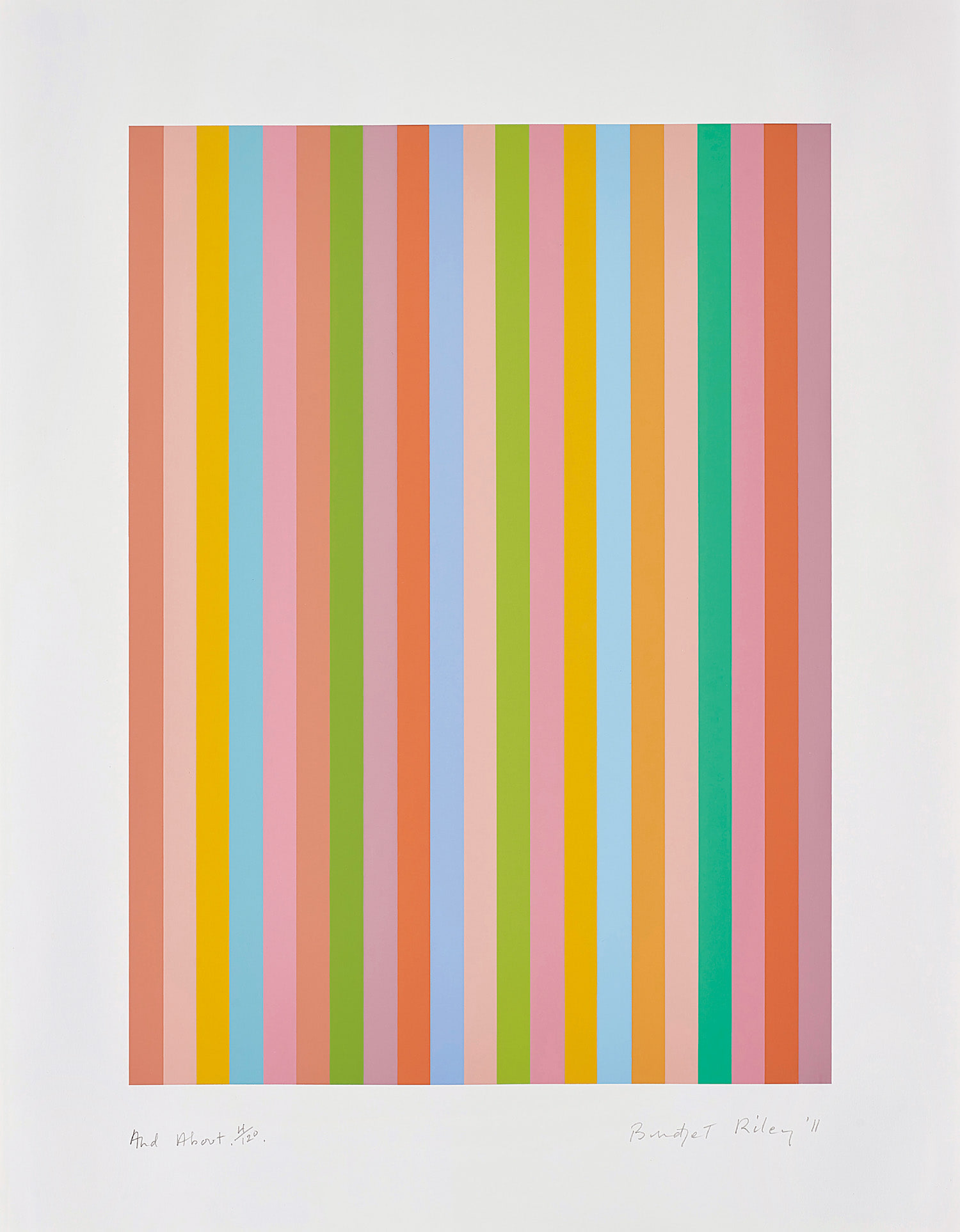 Bridget Riley — And About