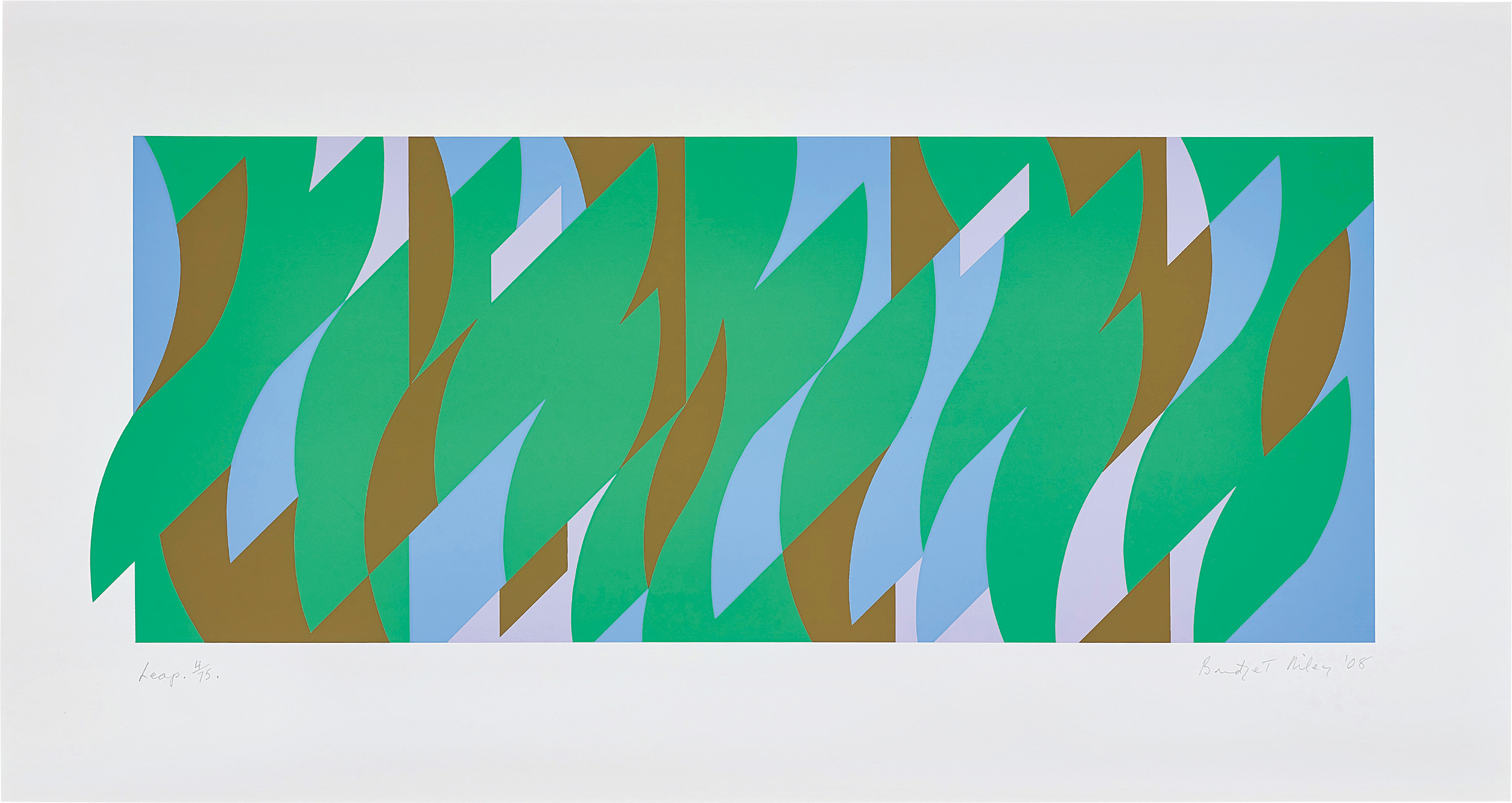 Bridget Riley — Leap