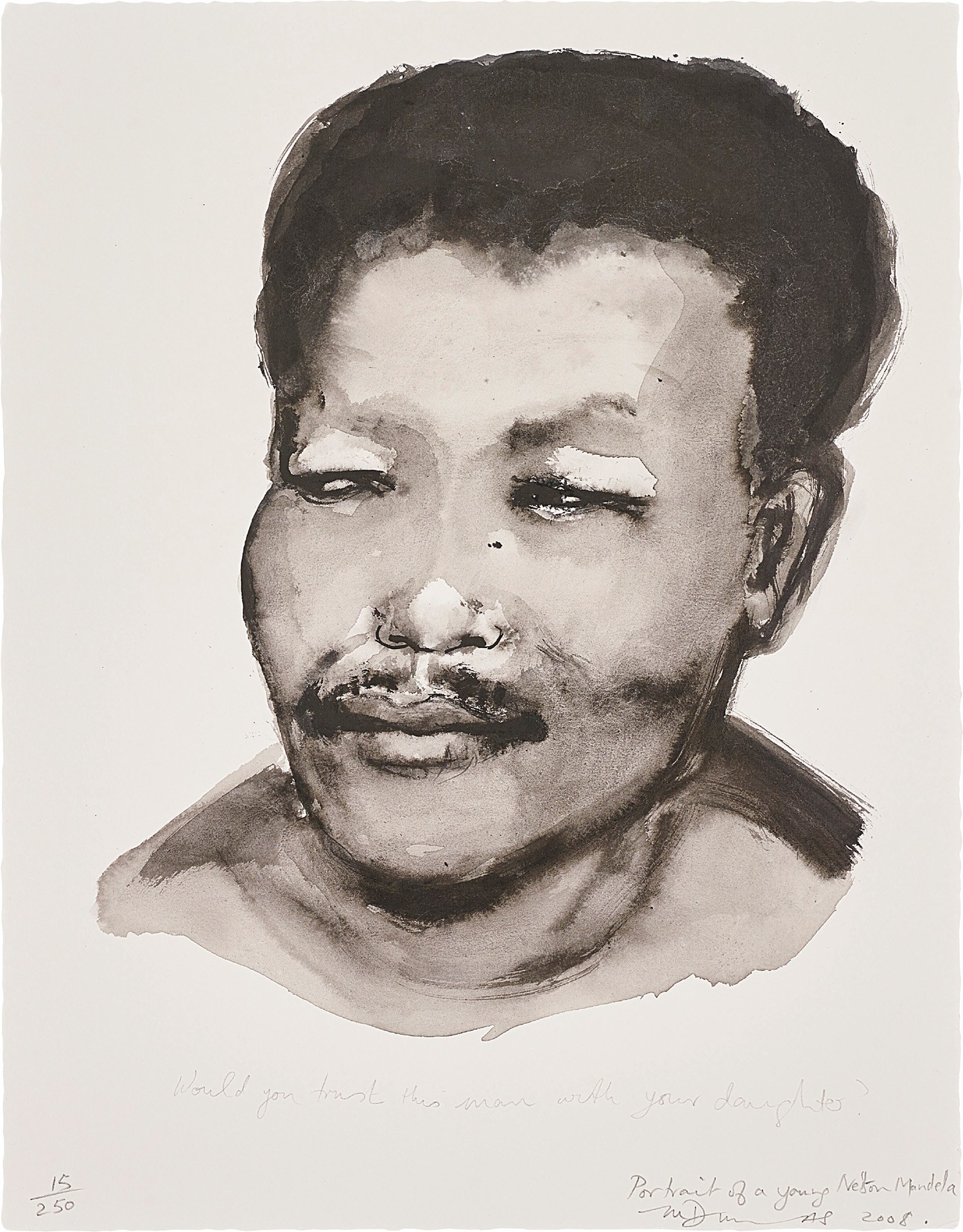 Portrait of a Young Nelson Mandela