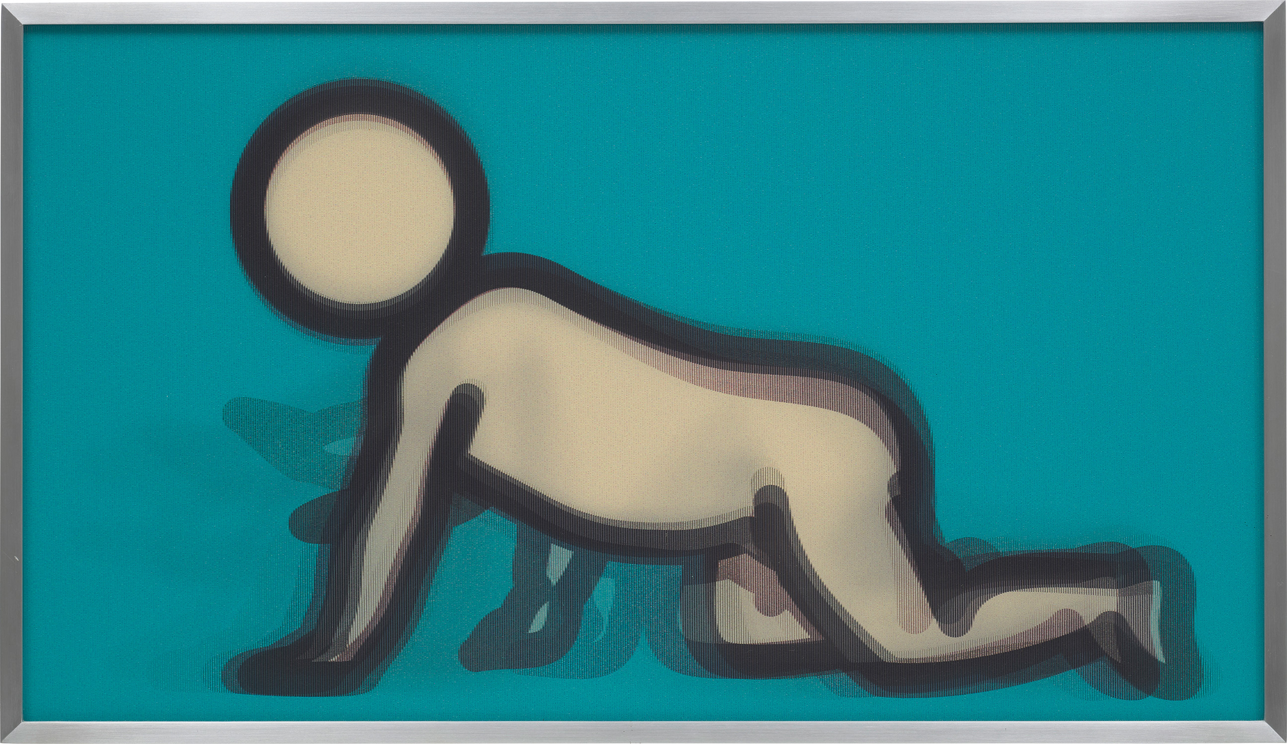 Julian Opie — Dino Crawling