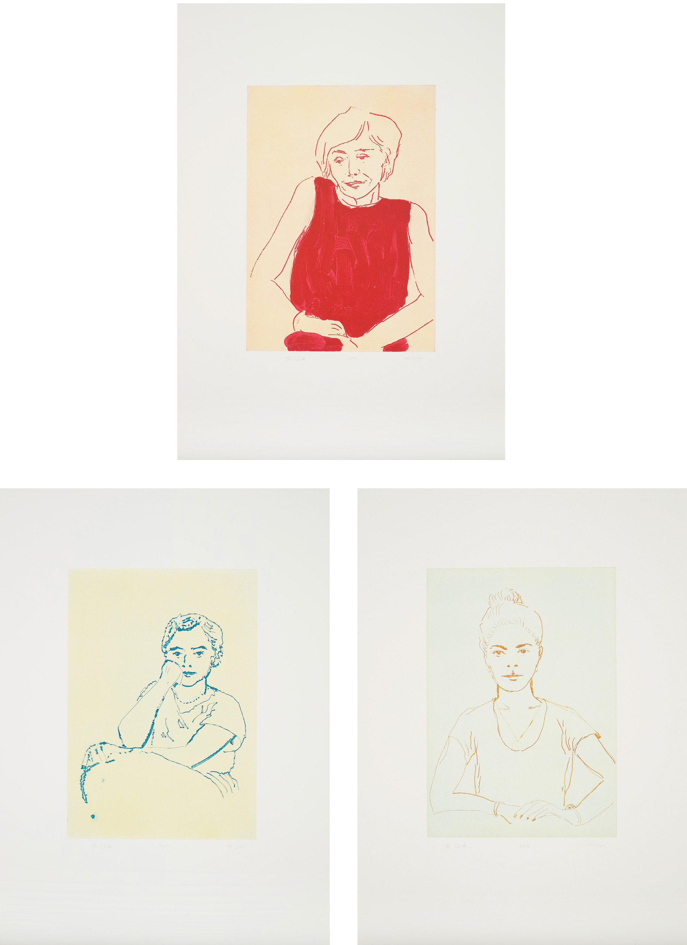 Paloma; Carla; and Gisela