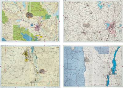 Meteorite Lands on Bagdad, Louisiana; Meteorite Misses Roswell, New Mexico; Meteorite Misses Waco, Texas; and Meteorite Misses Truth + Consequences, New Mexico, from Meteorite Lands....in the Middle of Nowhere